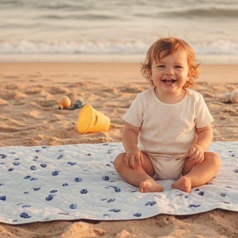 Nappe Plage & Jeux - Bleuets