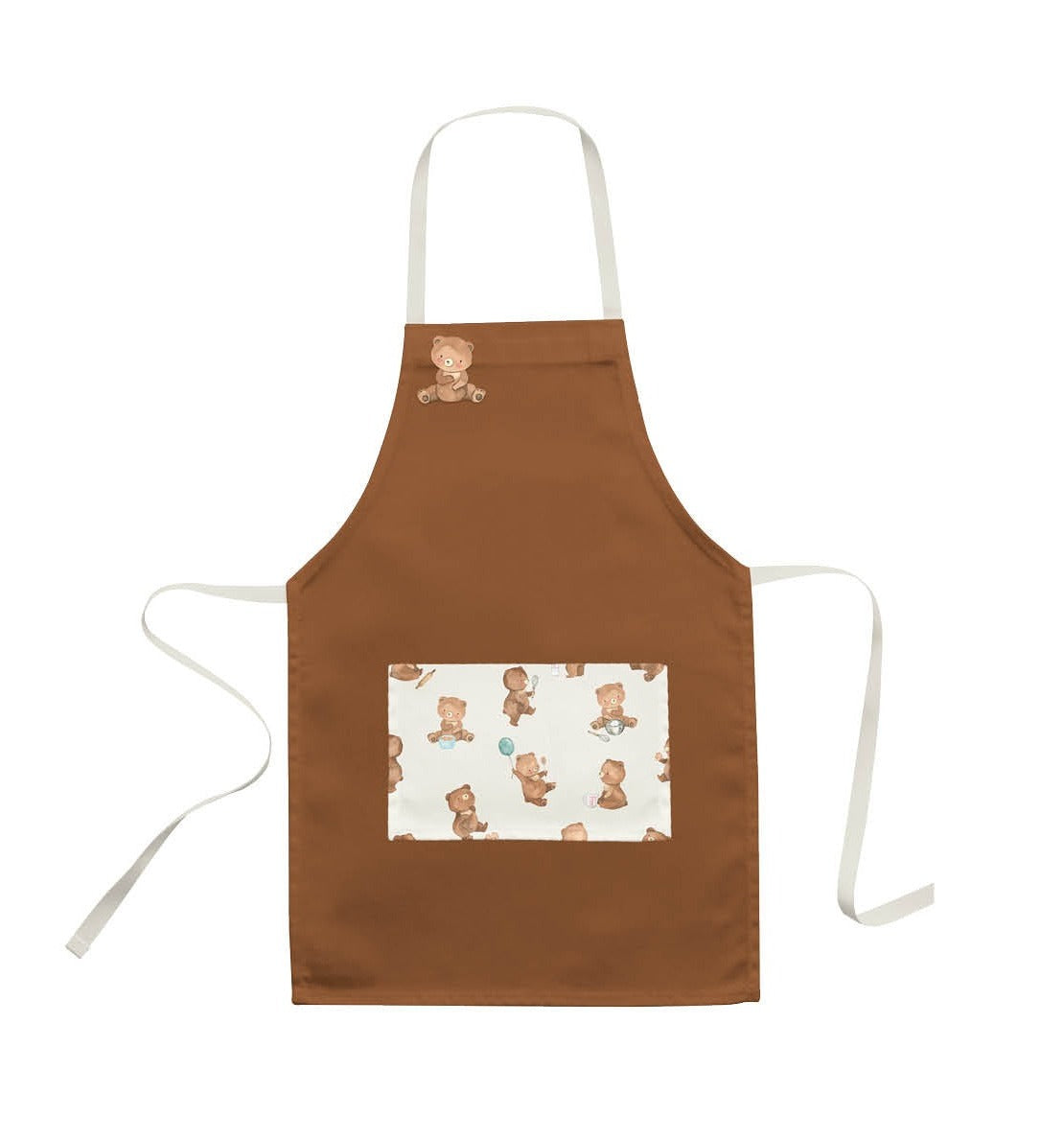 Petit chef - Tablier de cuisinier - Ourson - Veille sur toi