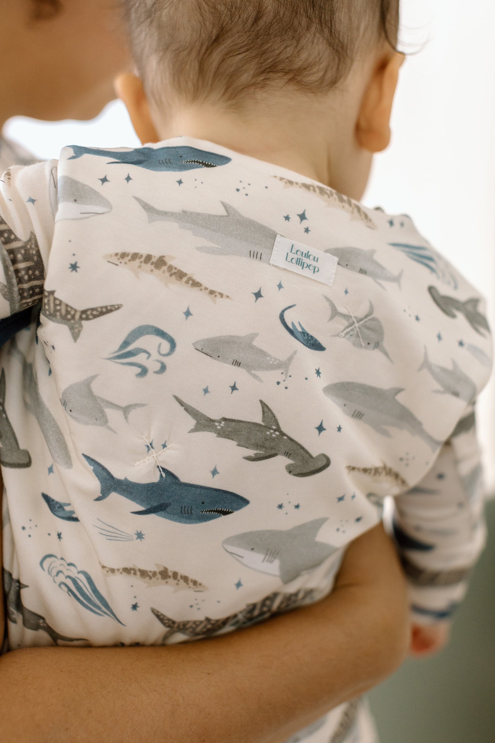 Sleep Bag 1.0 TOG - Smiley Sharks