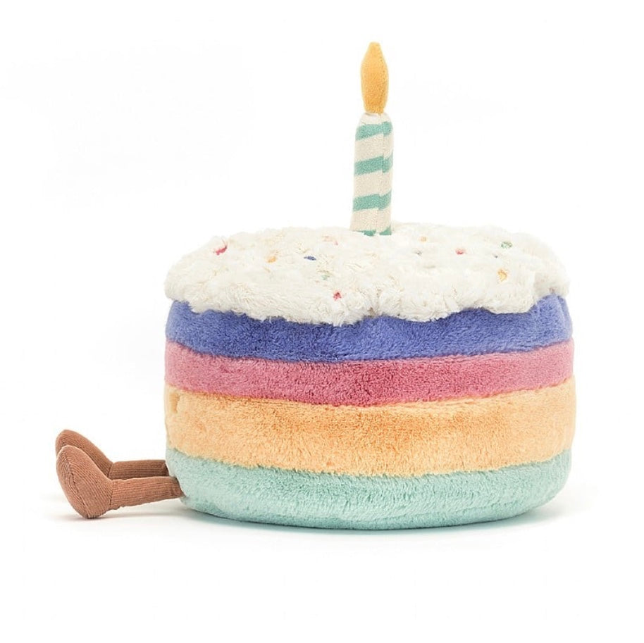 Jellycat, Gâteau D'anniversaire Arc-En-Ciel