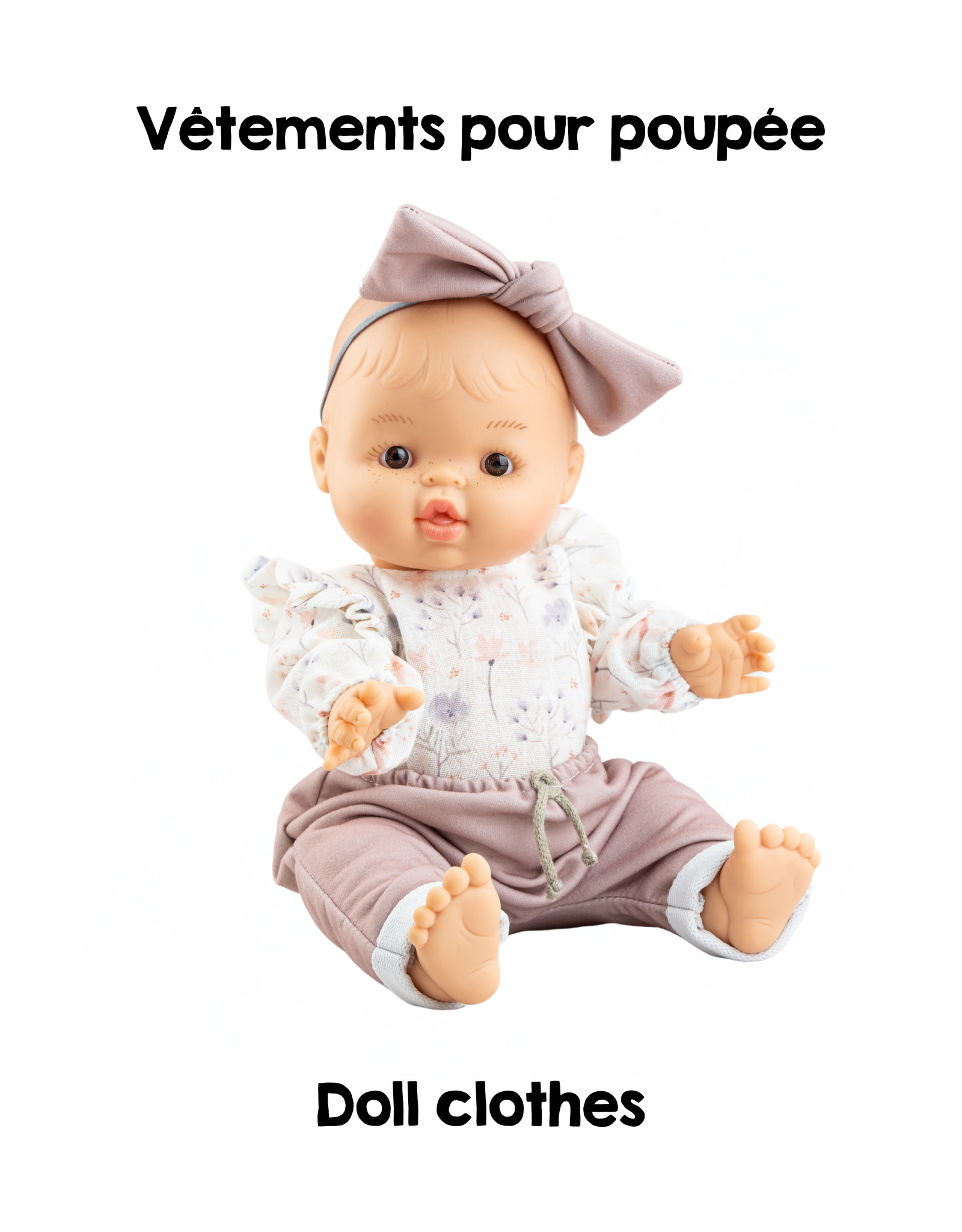 Clothes for Gordis dolls - Floral set - Paola Reina