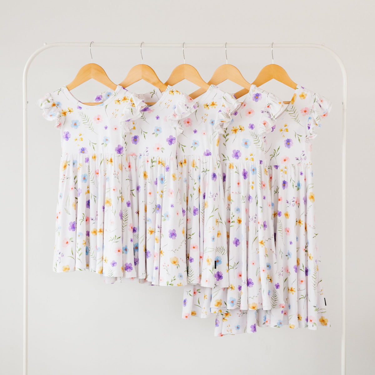 Wildflower Twirl Dress Lulush The Label Kids Clothing