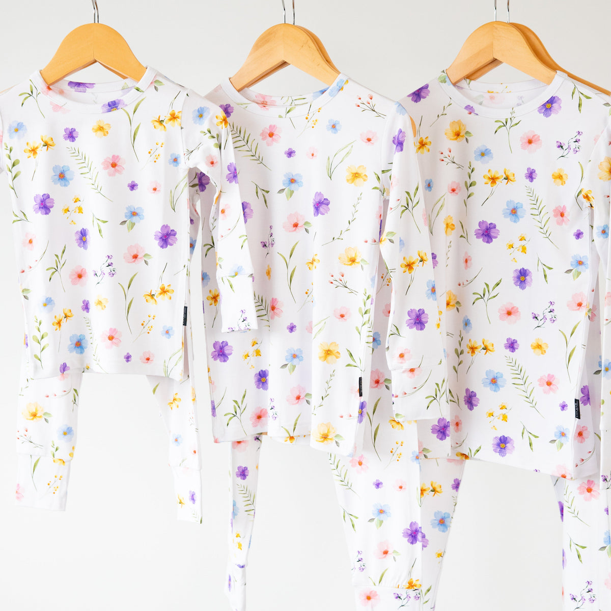 Wildflower Two-Piece Pajama Set Lulush The Label Kids Clothing