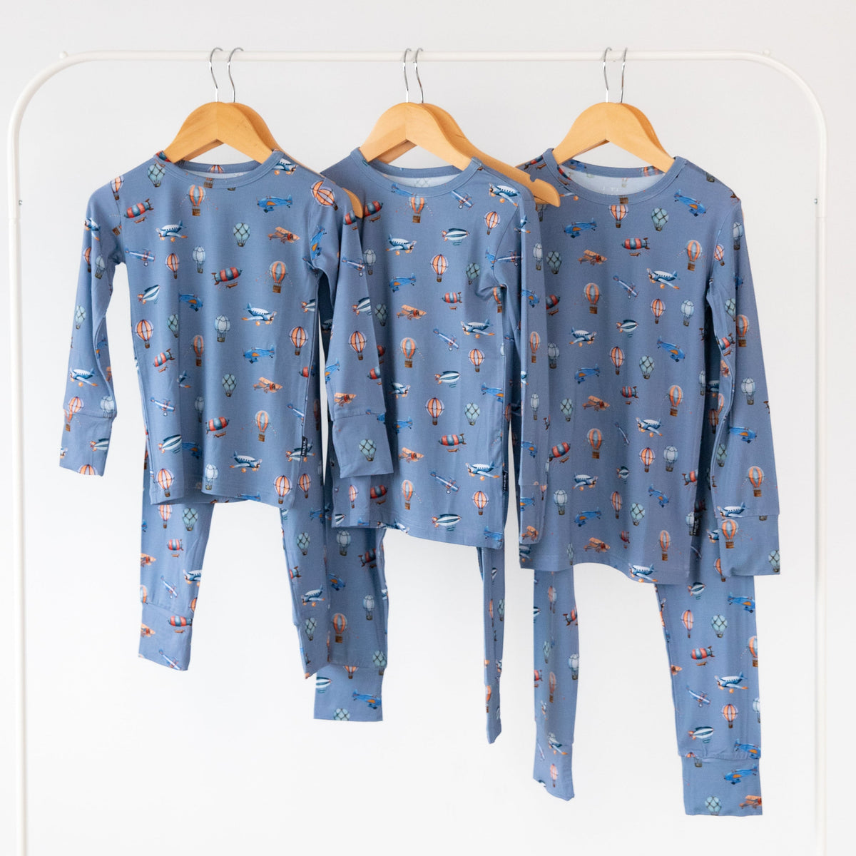 Vintage Voyager Two-Piece Pajama Set Lulush The Label Kids Clothing