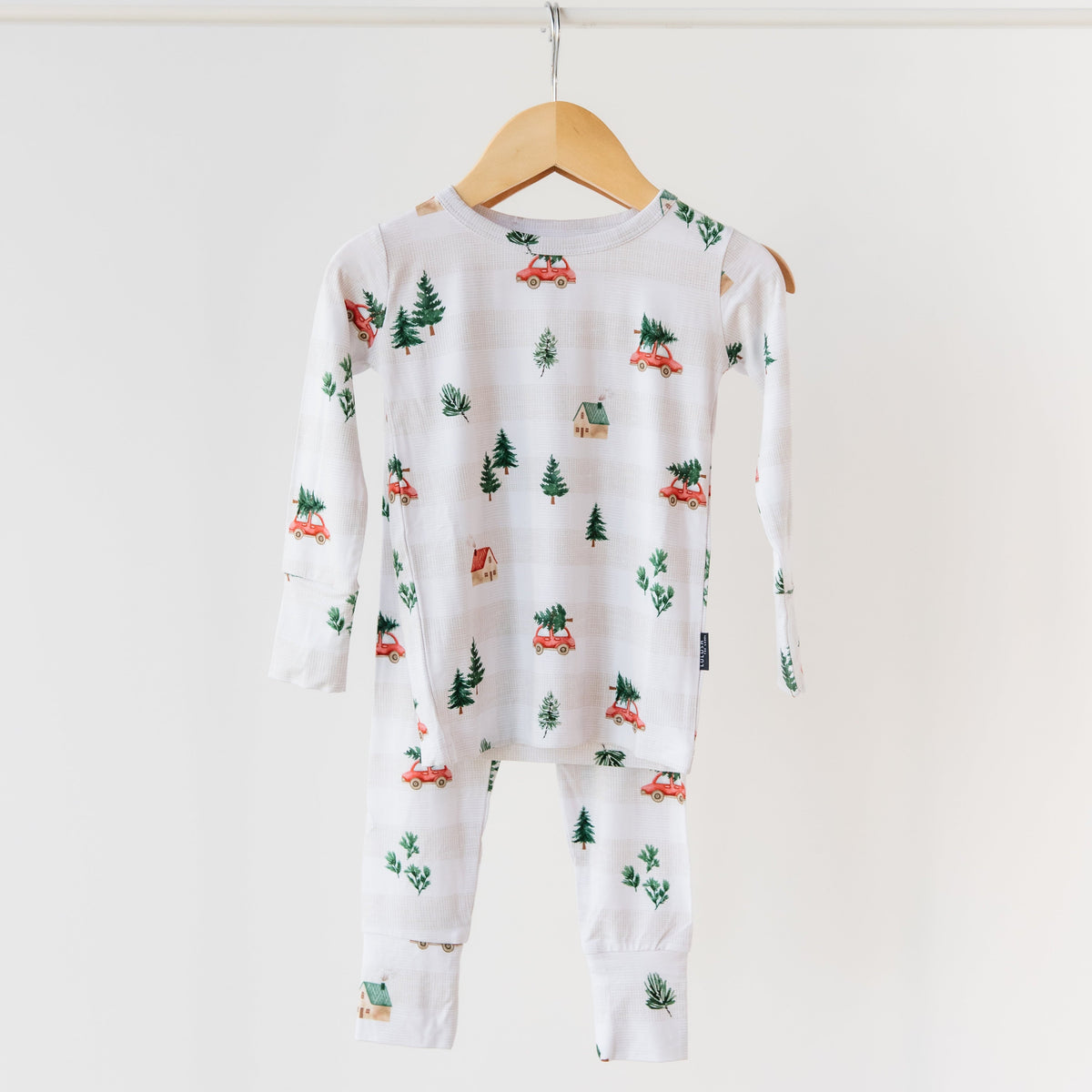 Winter Cottage Two Piece Pyjama Set Lulush The Label Kids Clothing
