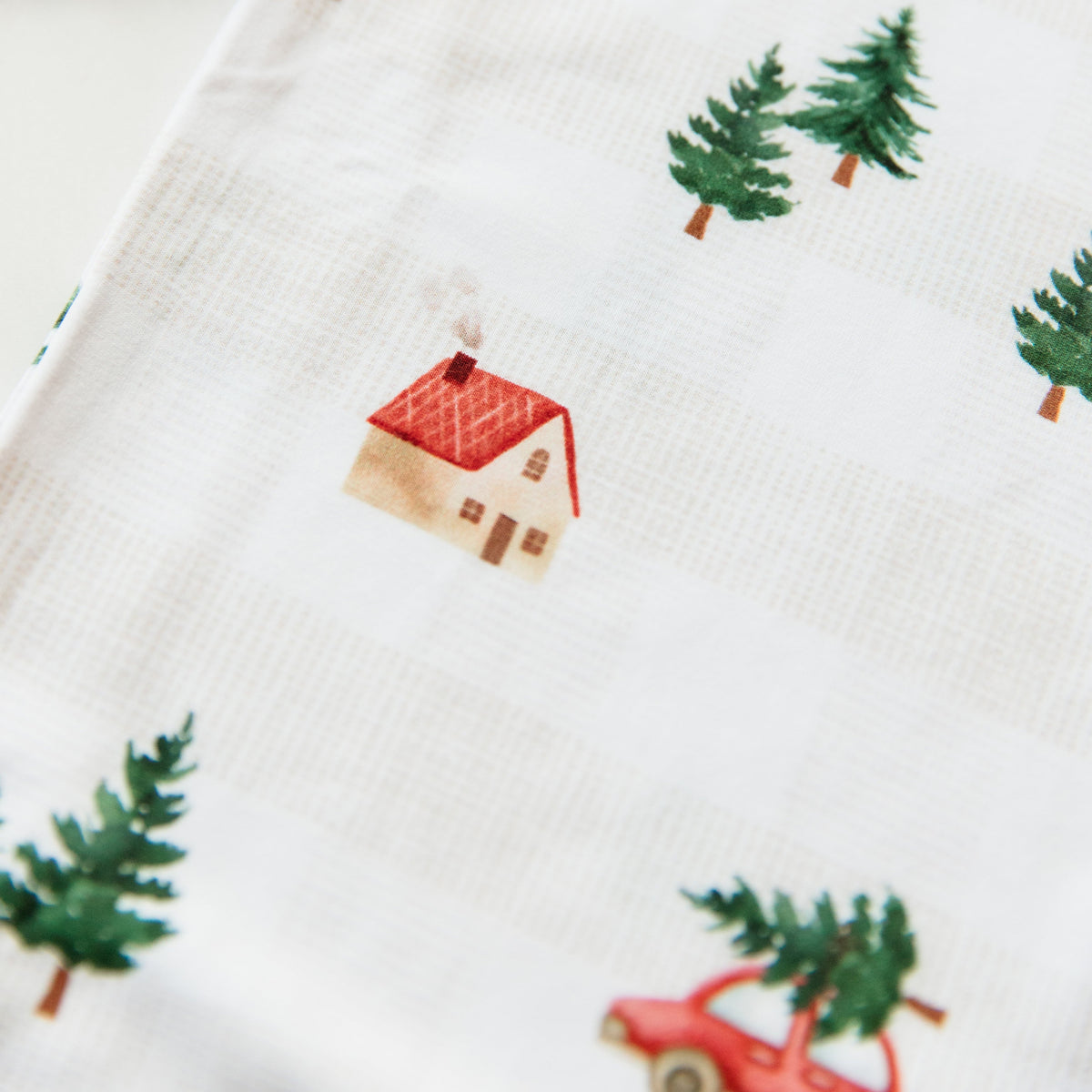 Winter Cottage Two Piece Pyjama Set Lulush The Label Kids Clothing