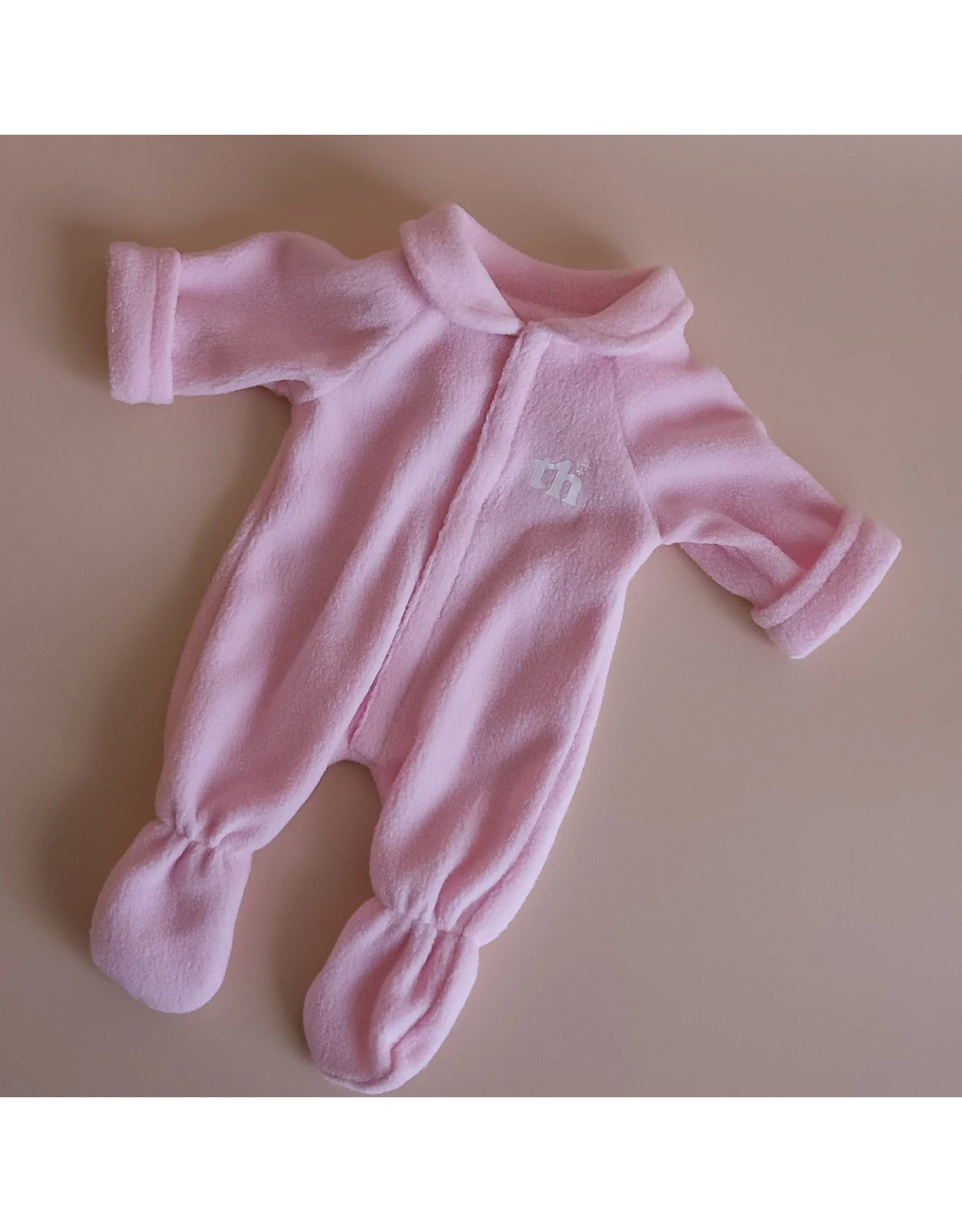 Light Pink Footed Pajamas - Tiny Harlow