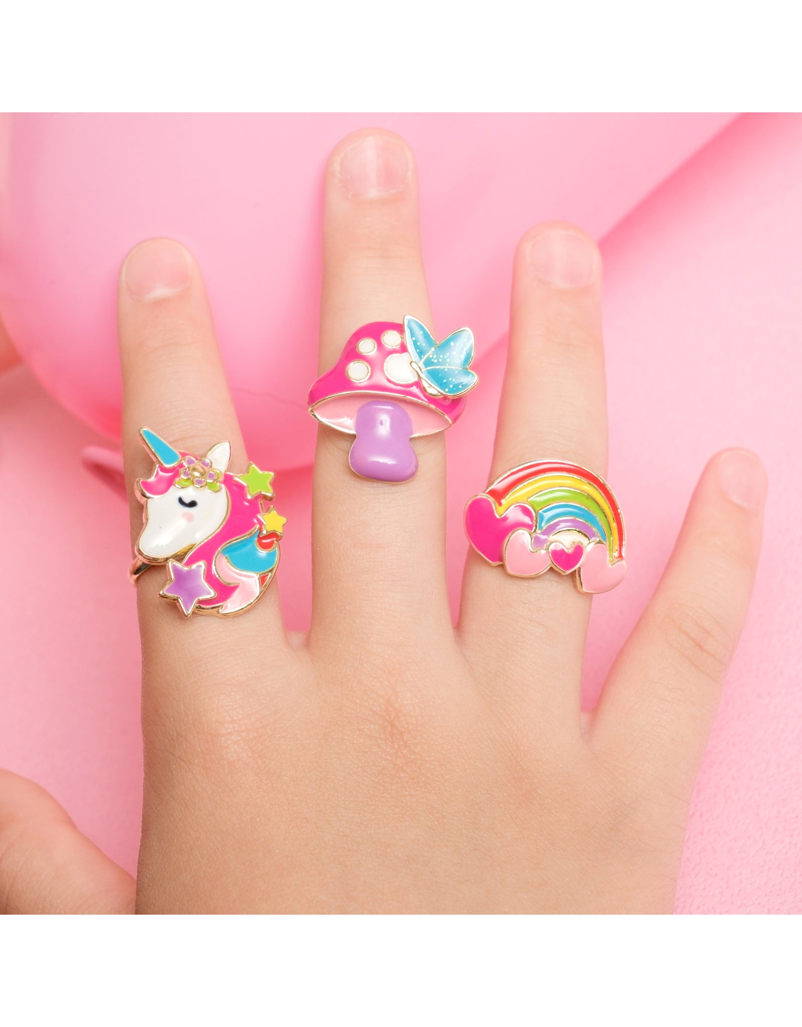 Enamel Ring - Rainbow Love - Girl Nation
