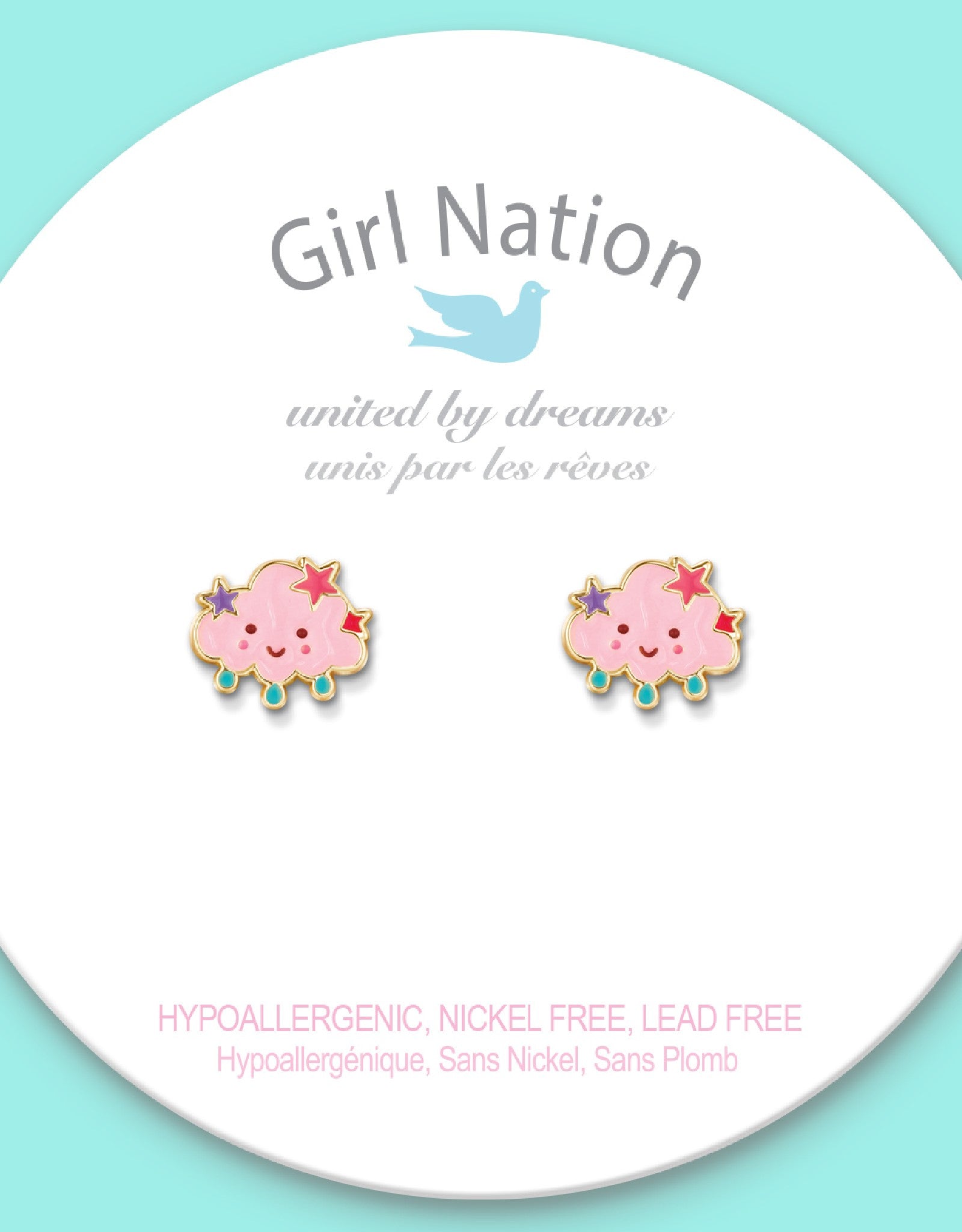 Enamel Stud Earrings - Weather Forecast - Girl Nation