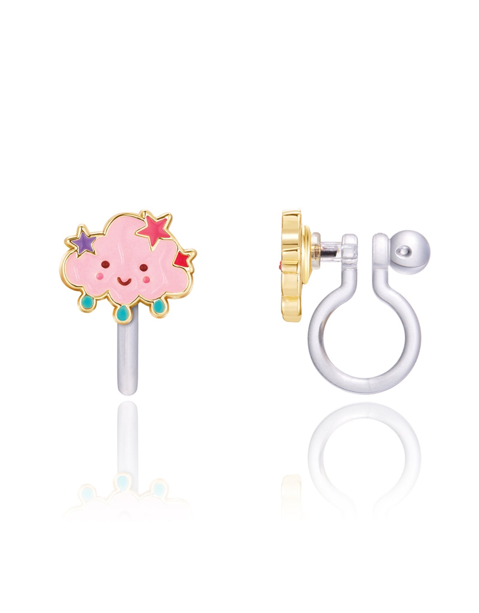 Enamel Clip-on Earrings - Weather Forecast - Girl Nation
