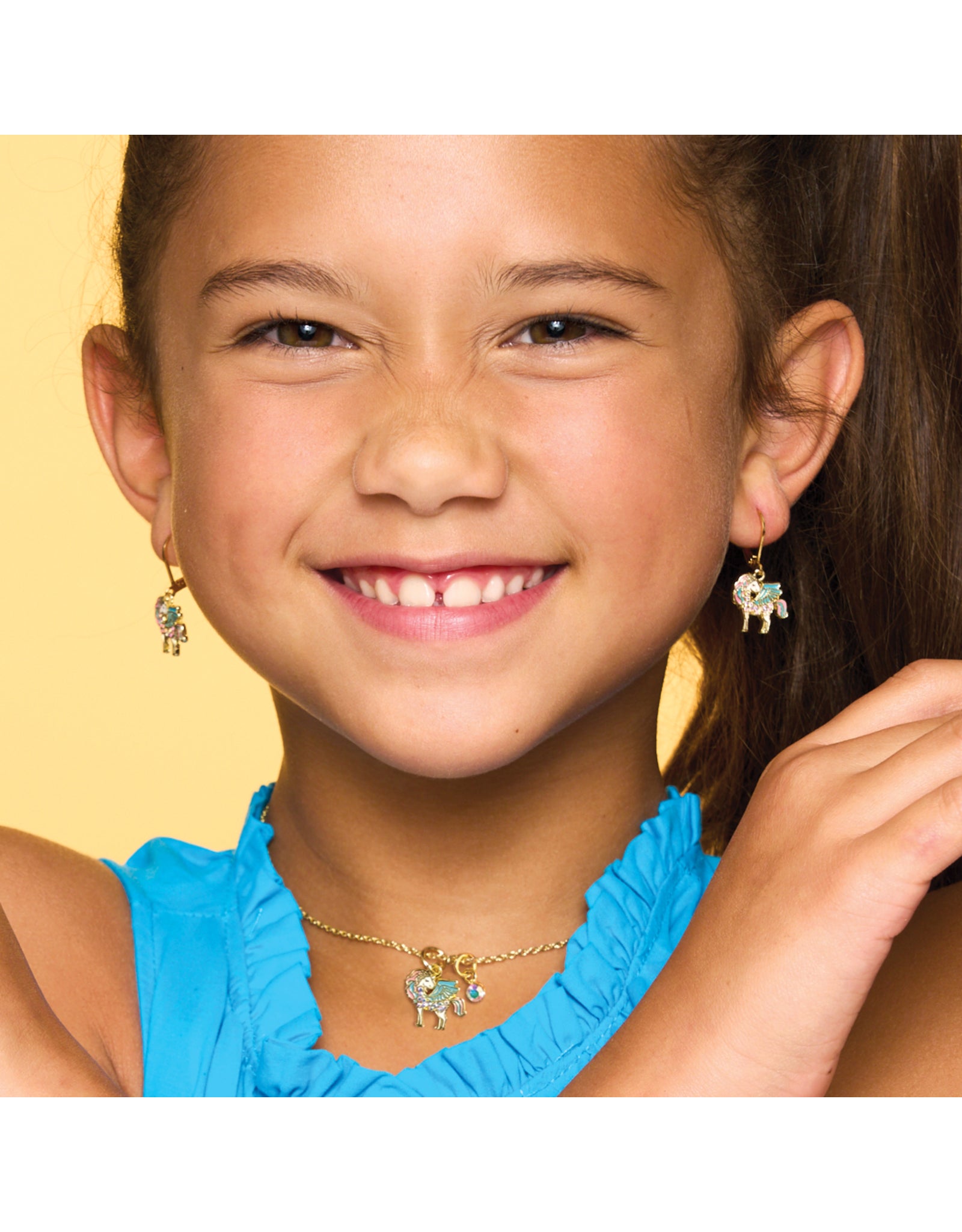 Lever Back Earrings - Crystal Unicorn Magic - Girl Nation