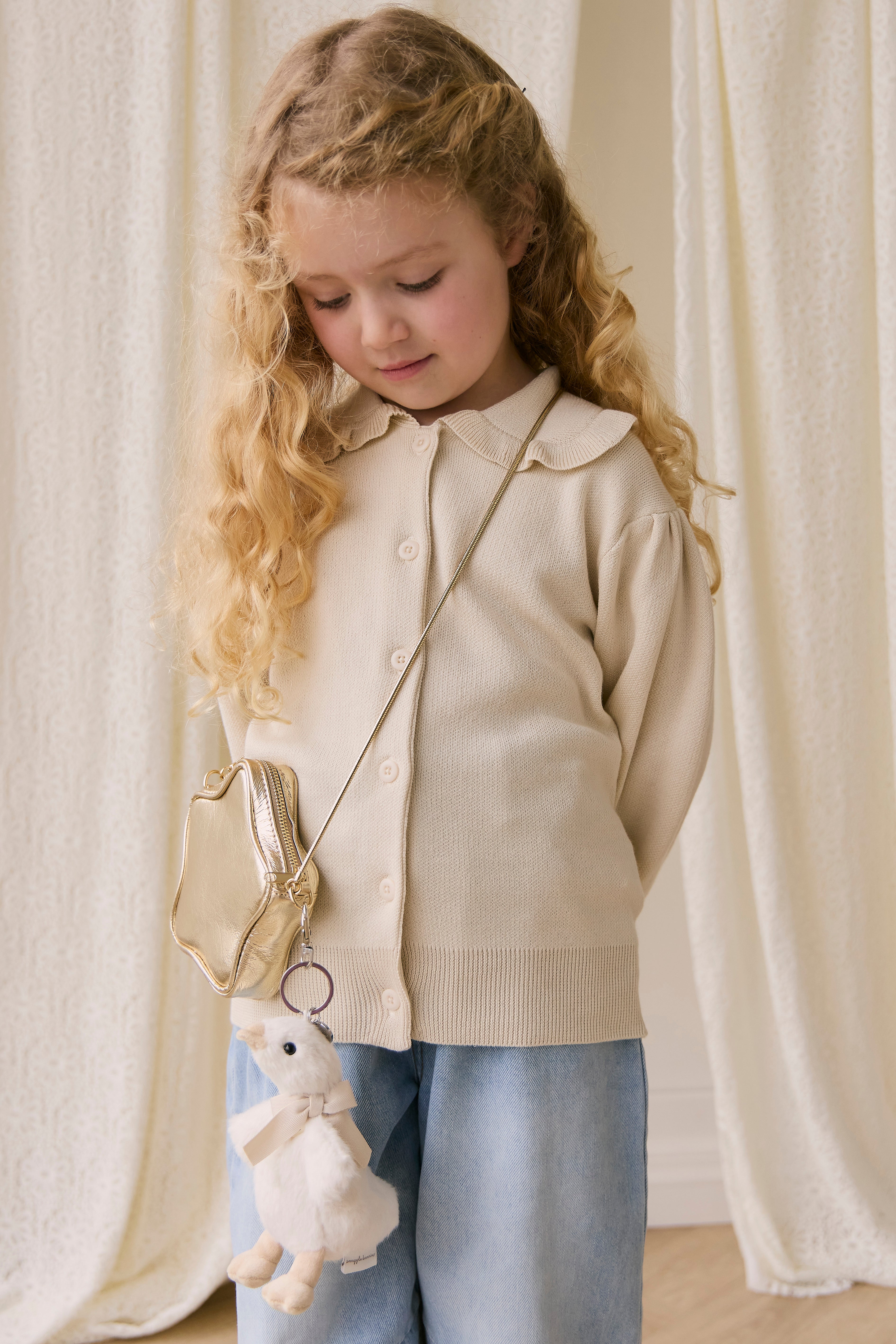 Keyring - Rose the Duck with Bow - Snuggle Bunnies