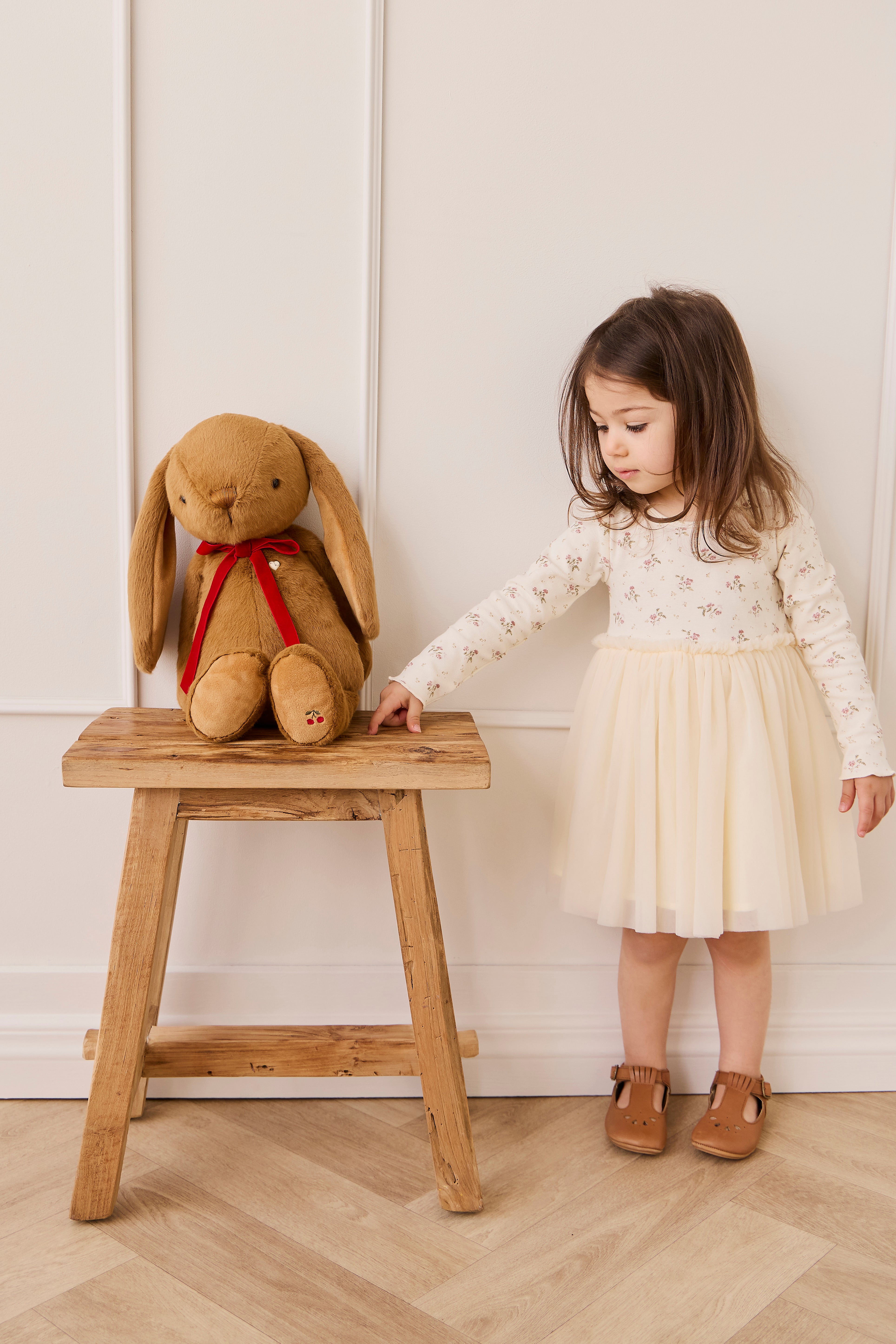 Plush - Penelope the Bunny 45cm - Toffee - Snuggle Bunnies