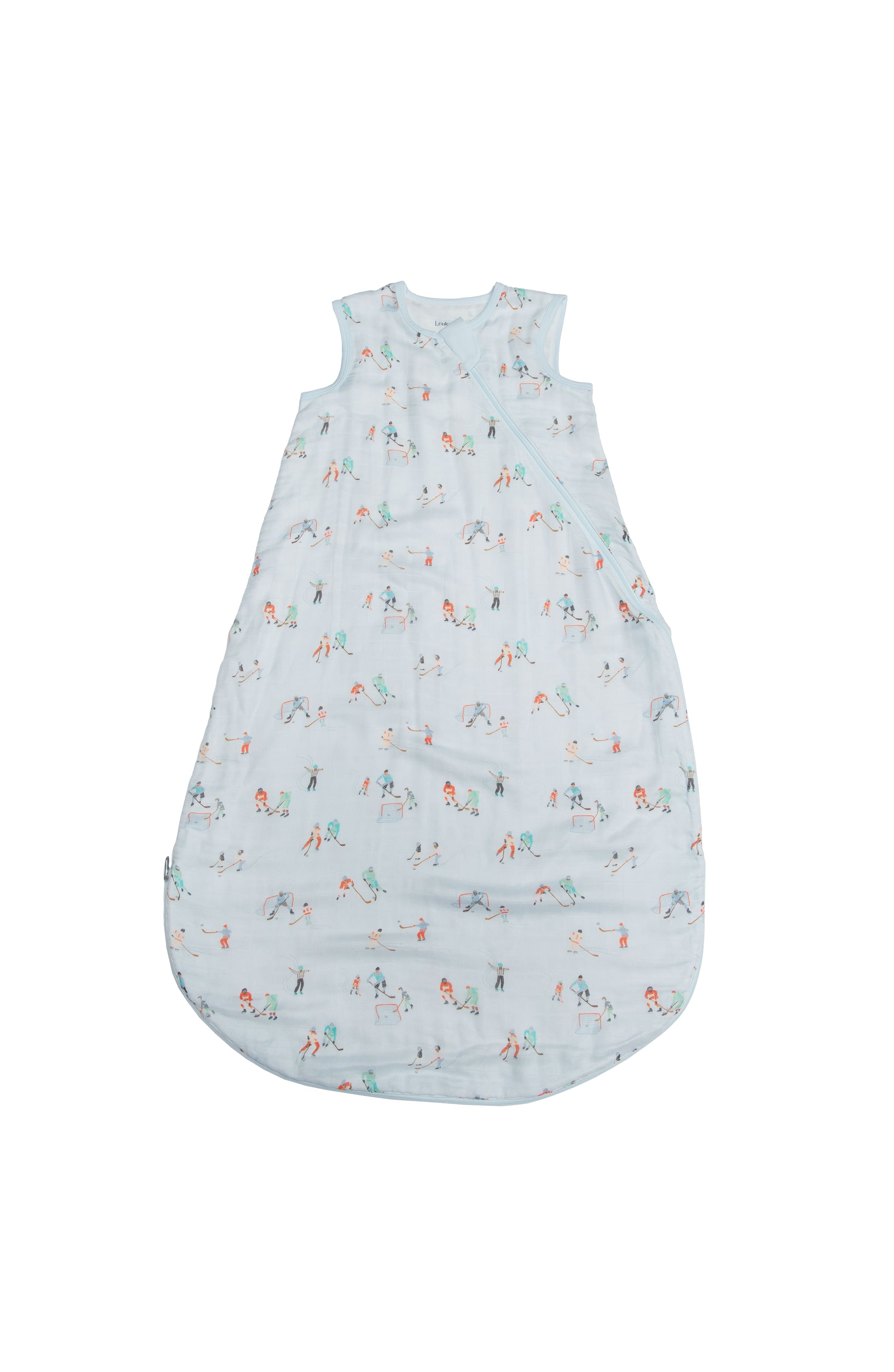 Muslin Lightweight Sleep Bag 0.5 TOG - Ice hockey