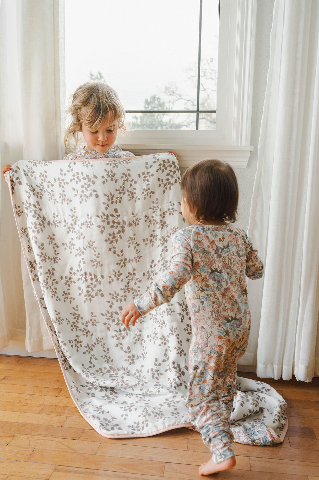 Muslin Quilt - English Garden