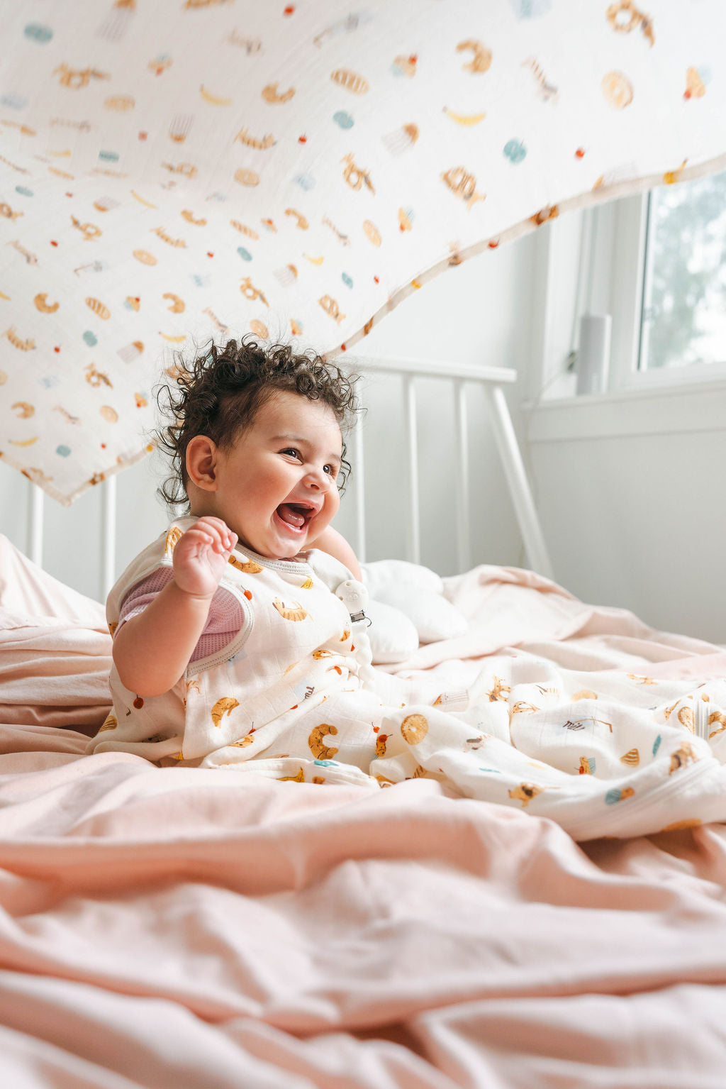 Muslin Swaddle - French Breakfast