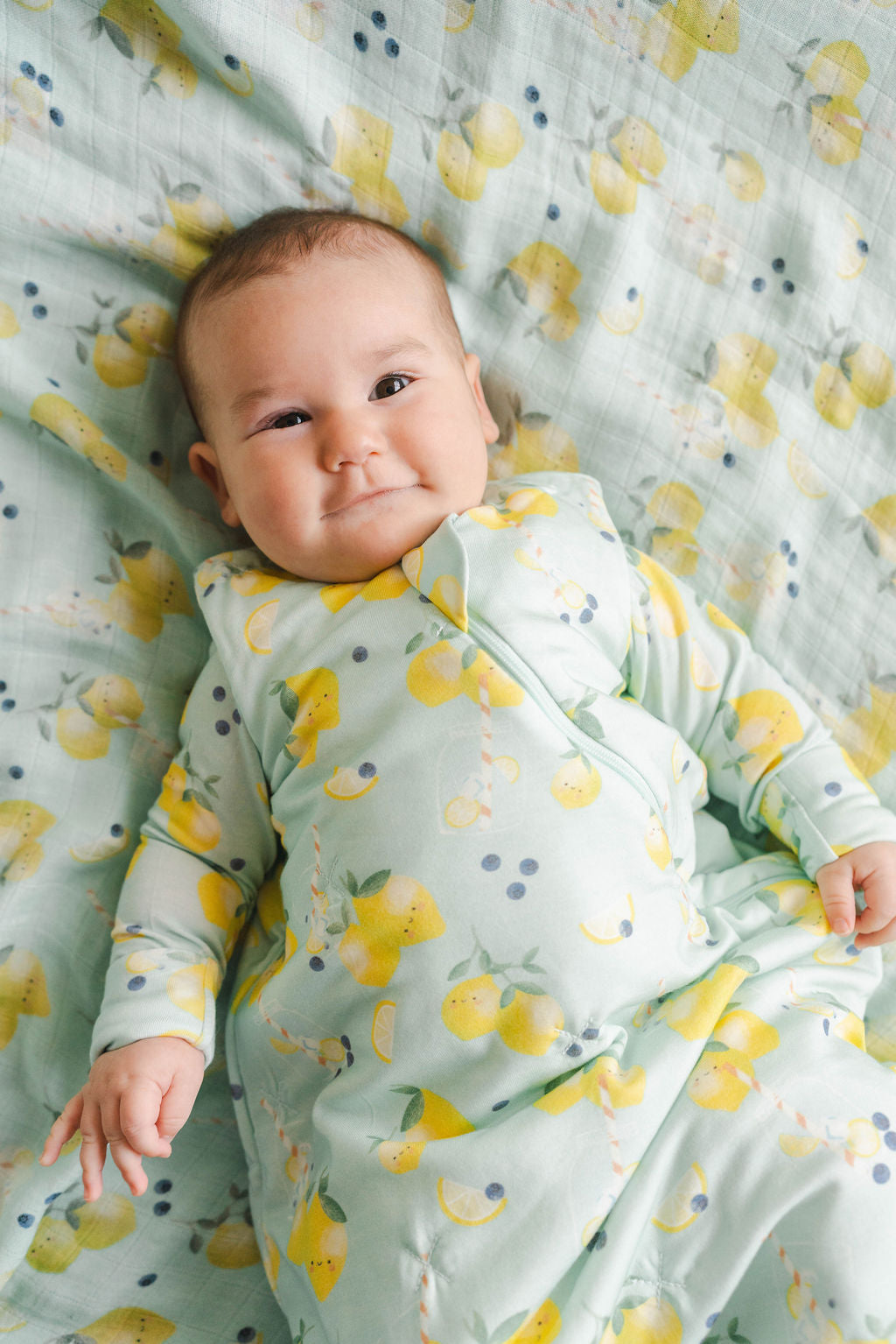 Sleep Bag 1.0 TOG - Lemon Squeezy