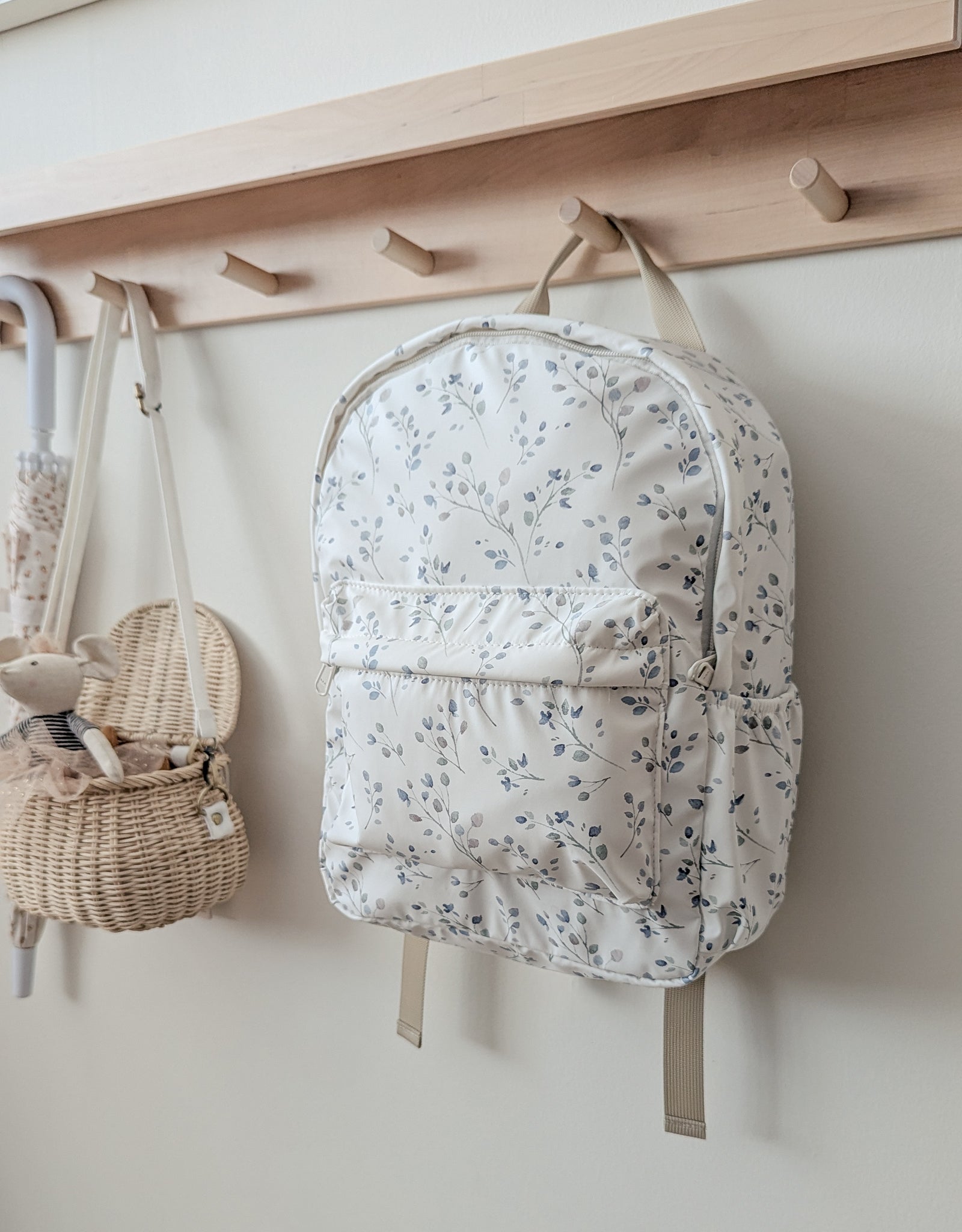 Mini Backpack - Delicate Flowers - Menoum