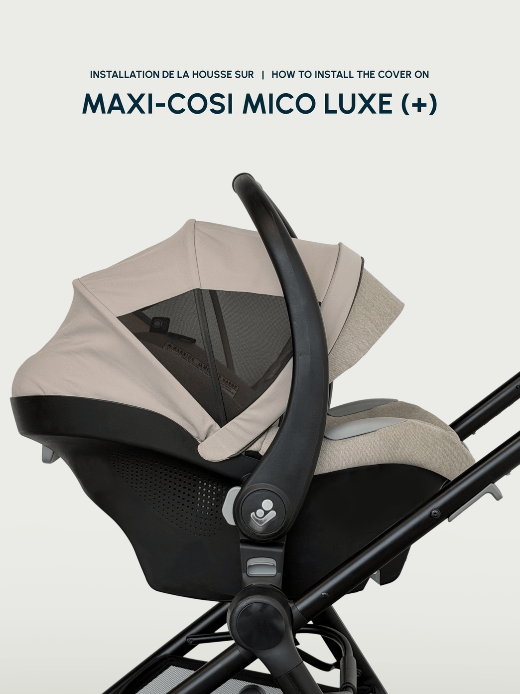 Housse hiver pour siège d'auto - Collection Sherpa (-30°C à 5°C) Petit Coulou