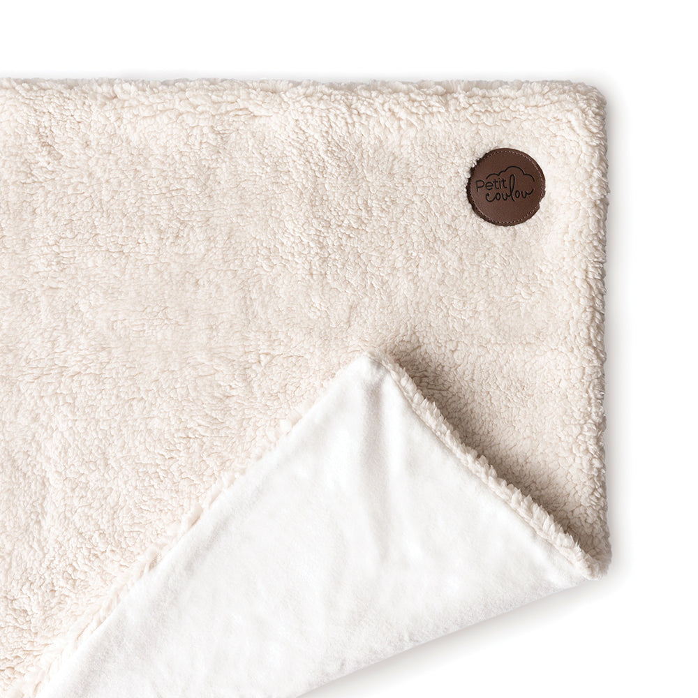 Coffret cadeau Ourson Sherpa pour bébé (4 accessoires) Petit Coulou