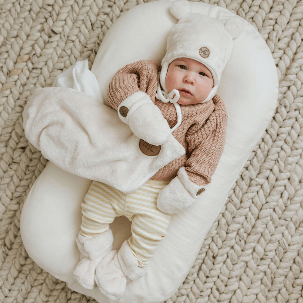 Coffret cadeau Ourson Minky pour bébé (4 accessoires) Petit Coulou