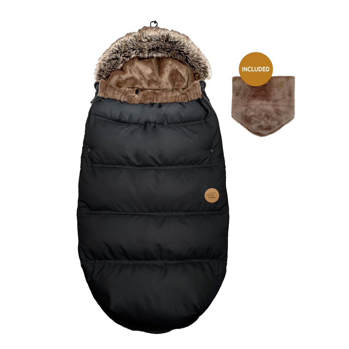 Housse chancelière pour landau et poussette (-30°C à 10°C) Petit Coulou
