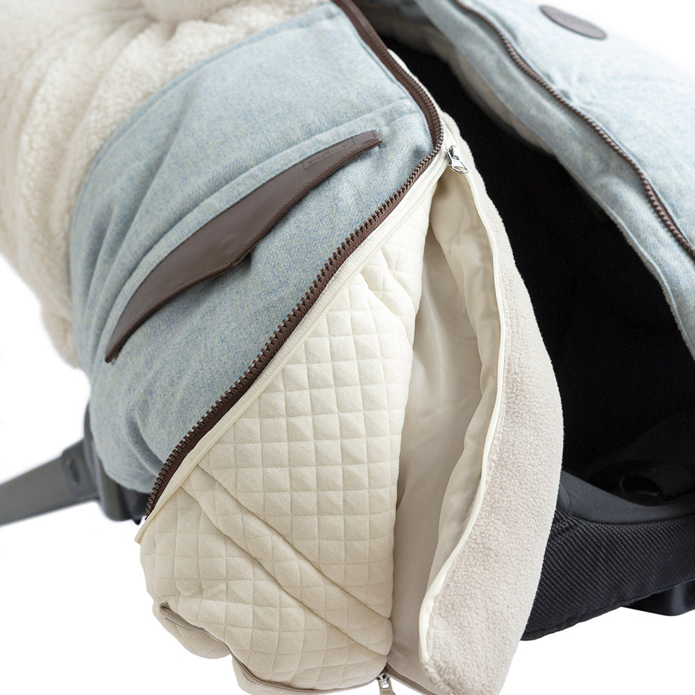 Housse 3 saisons pour siège d'auto - Collection Sherpa (-30°C à 15°C) Petit Coulou