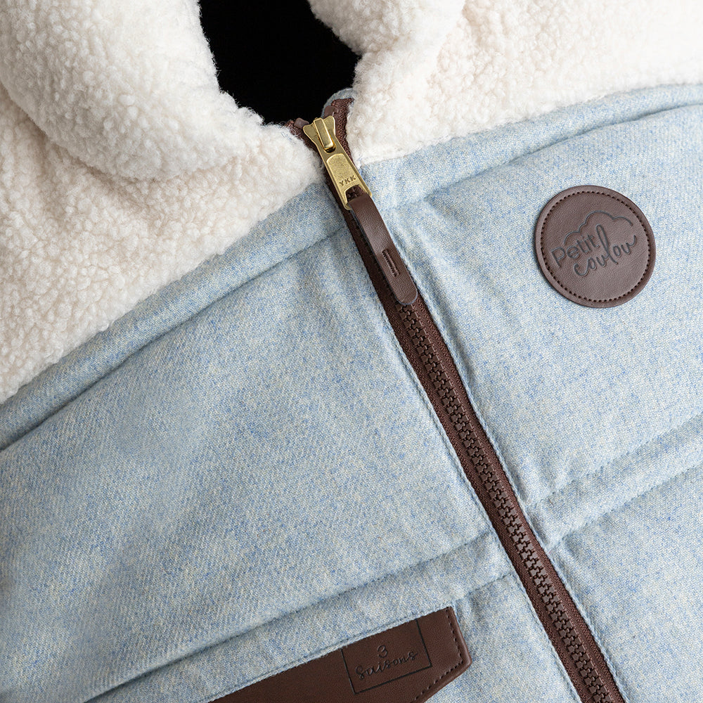 Housse 3 saisons pour siège d'auto - Collection Sherpa (-30°C à 15°C) Petit Coulou