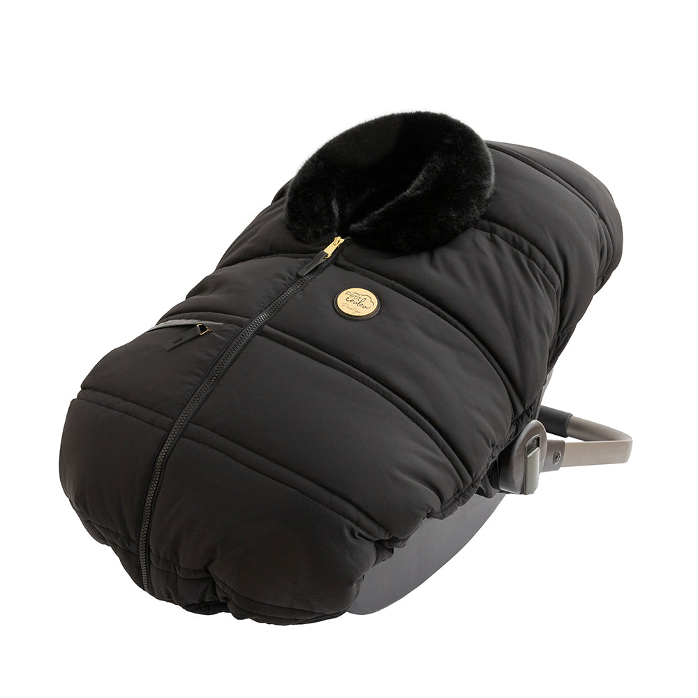 Ensemble de luxe: Housse 3 saisons pour siège d'auto & Fond isolant (-30°C à 15°C) Petit Coulou