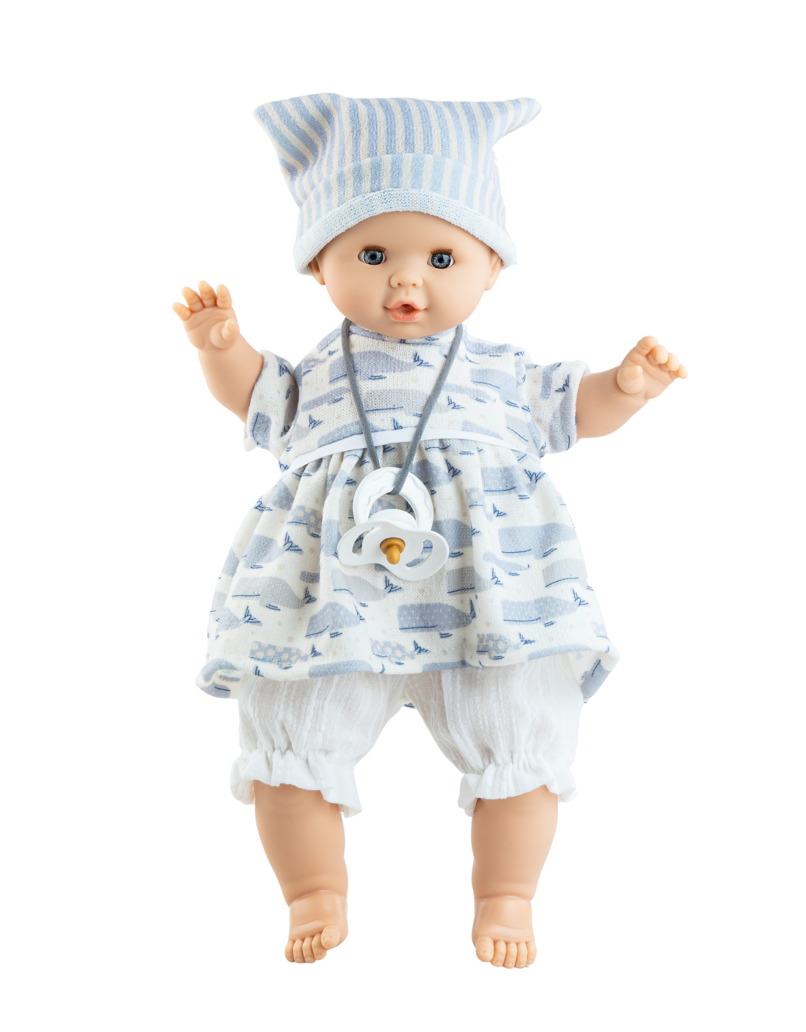 Alex & Sonia Doll - Sonia with Whale Dress and Hat - Paola Reina