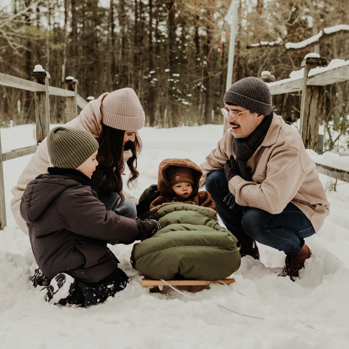 Housse chancelière pour landau et poussette (-30°C à 10°C) Petit Coulou