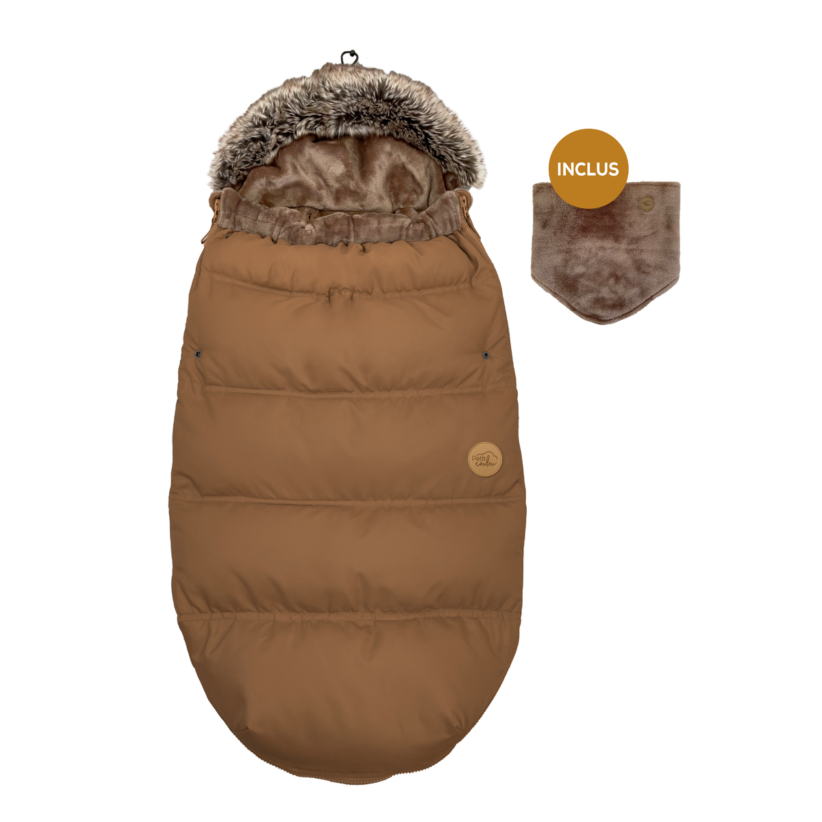 Housse chancelière pour landau et poussette (-30°C à 10°C) Petit Coulou