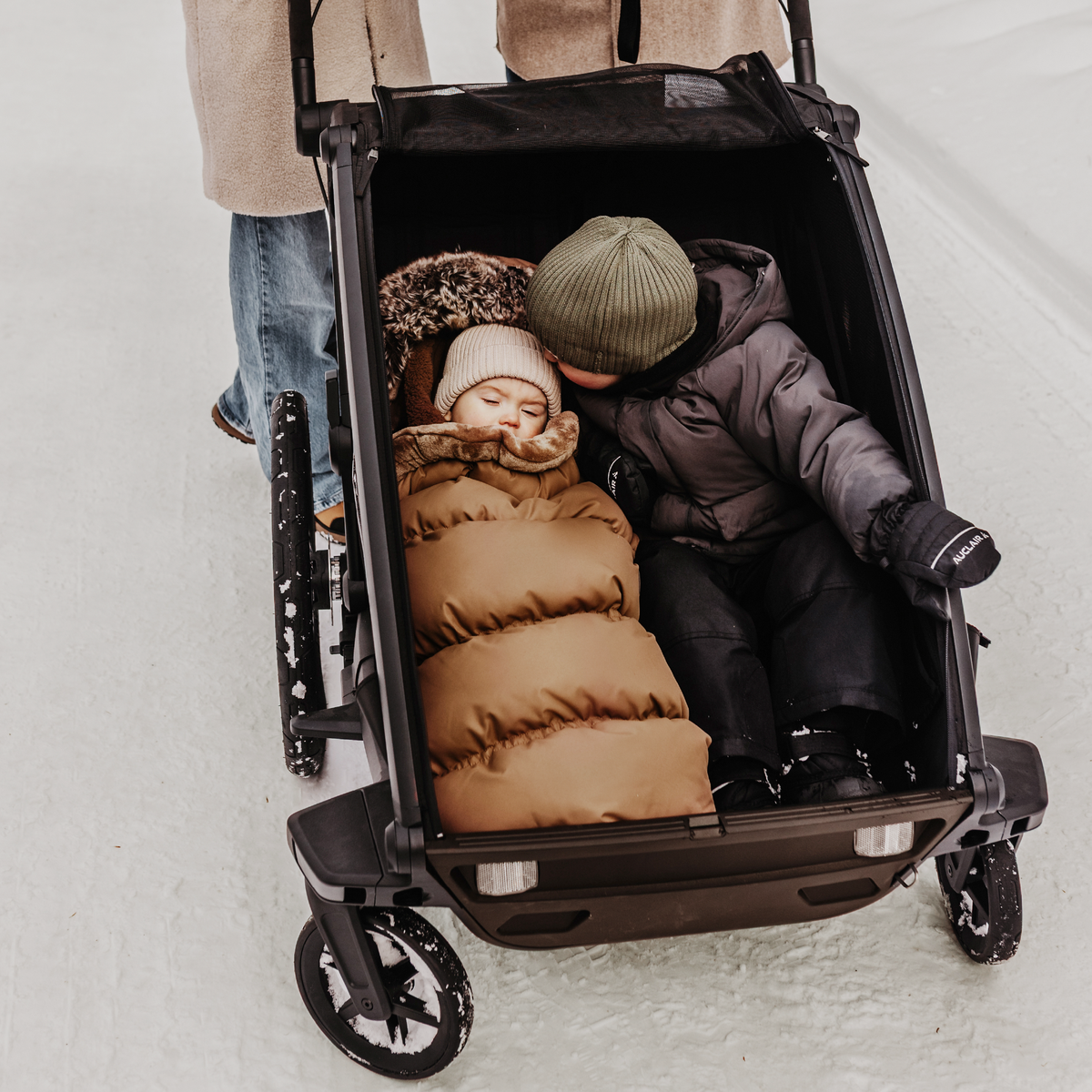Housse chancelière pour landau et poussette (-30°C à 10°C) Petit Coulou