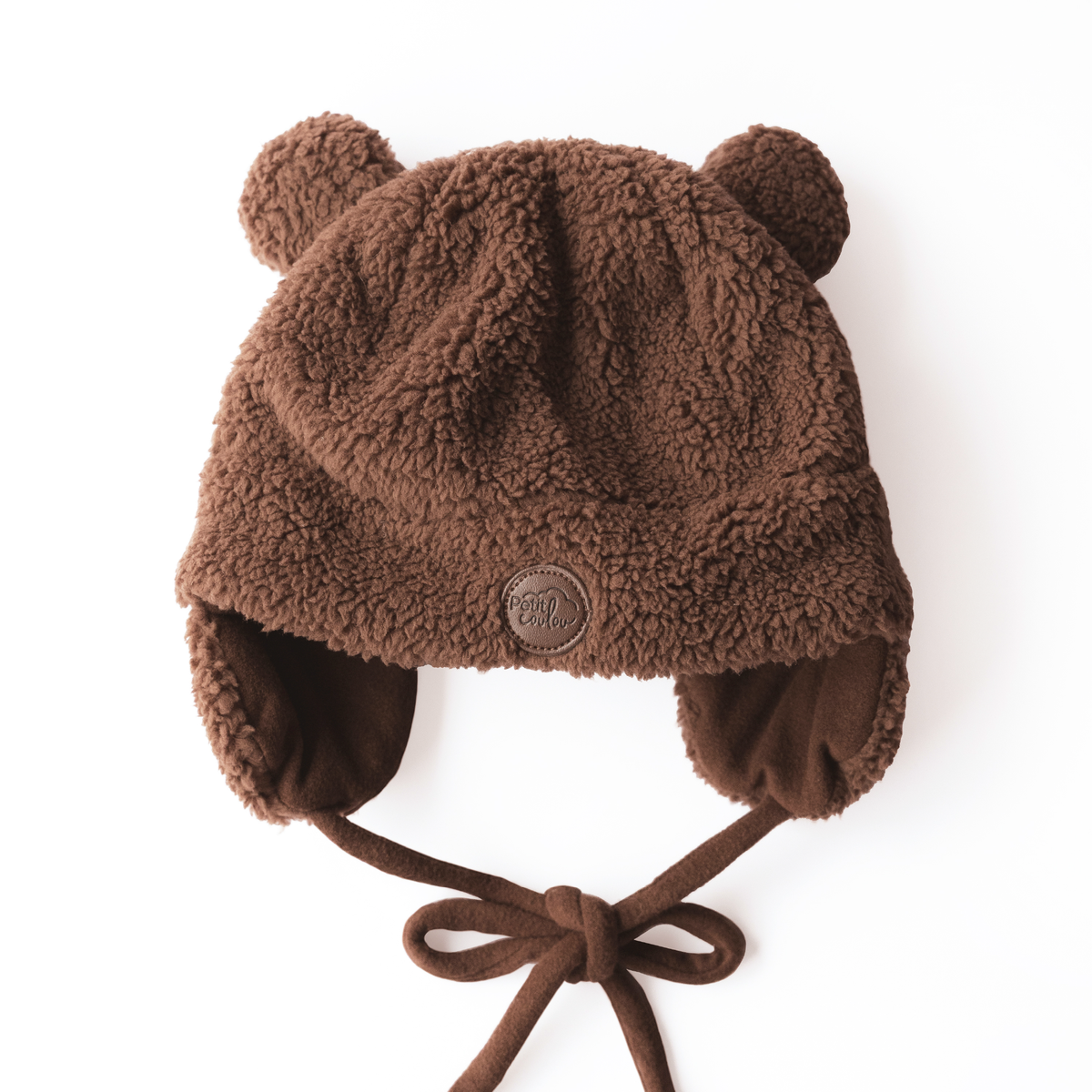Coffret cadeau Ourson Sherpa pour bébé (4 accessoires) Petit Coulou