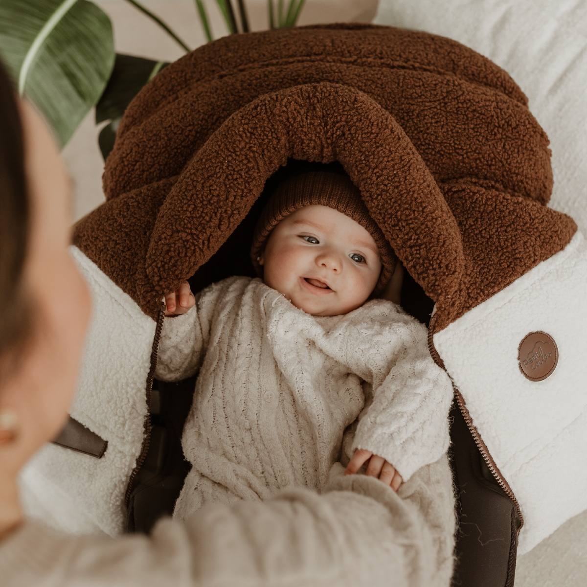Housse hiver pour siège d'auto - Collection Sherpa (-30°C à 5°C) Petit Coulou