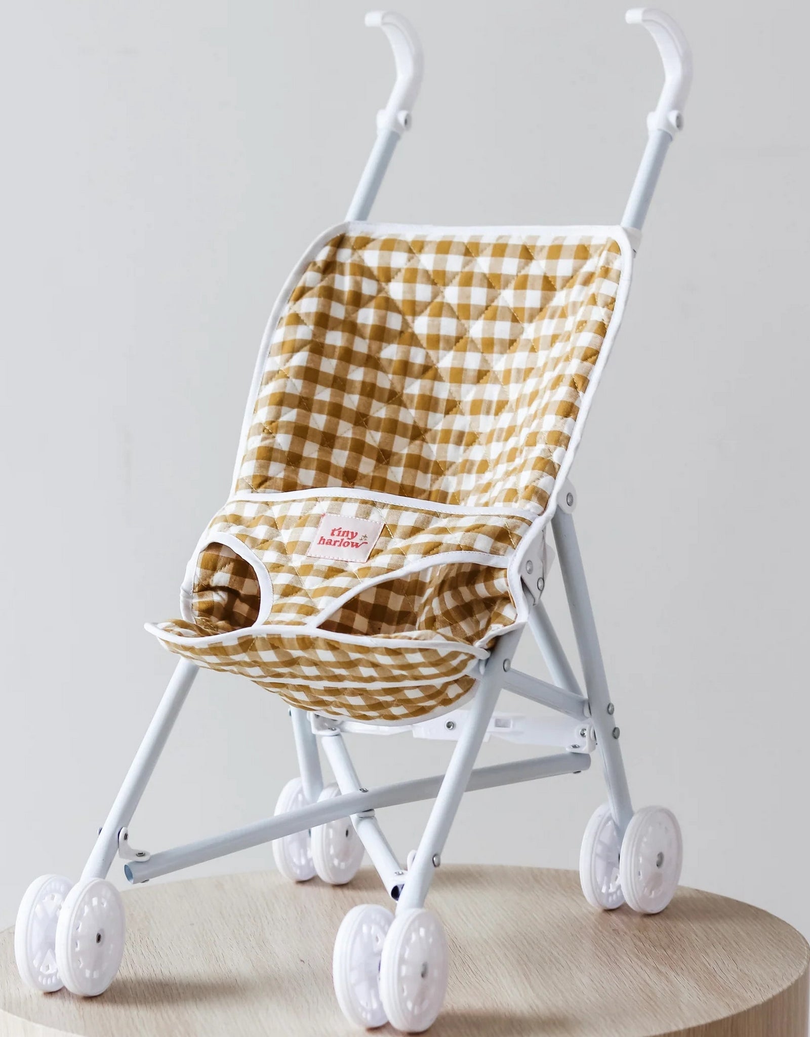 Doll stroller - Mustard - Tiny Harlow