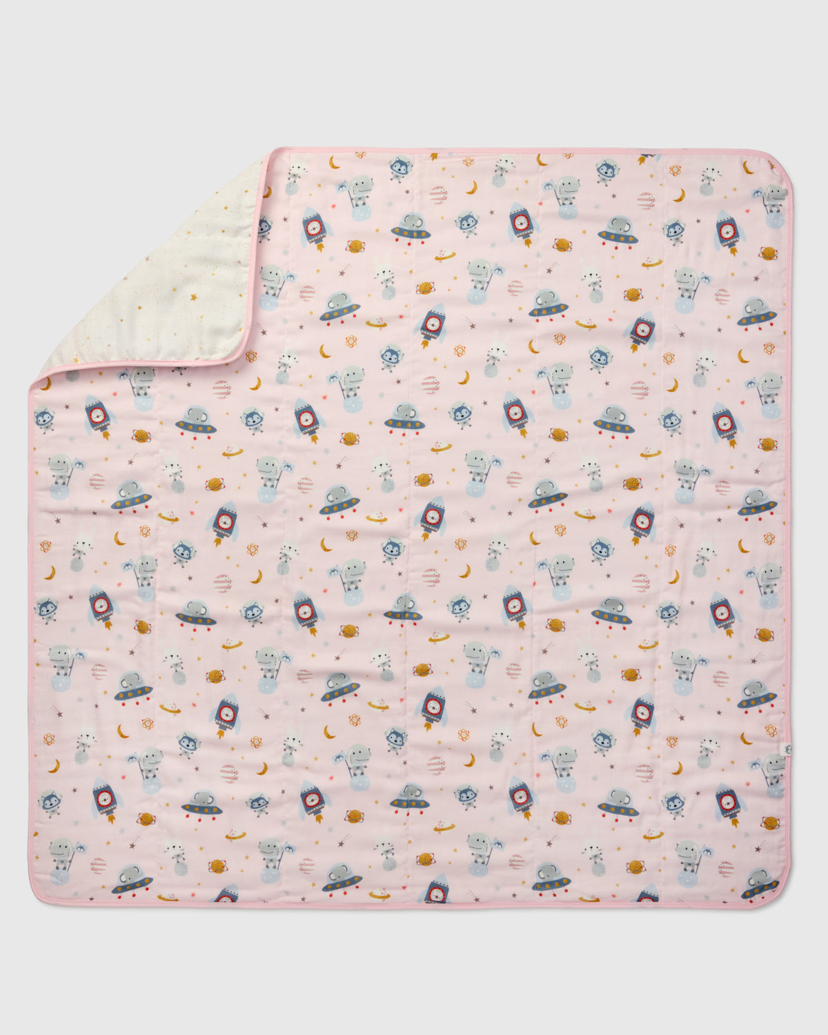 Muslin Quilt - Astro Explorers