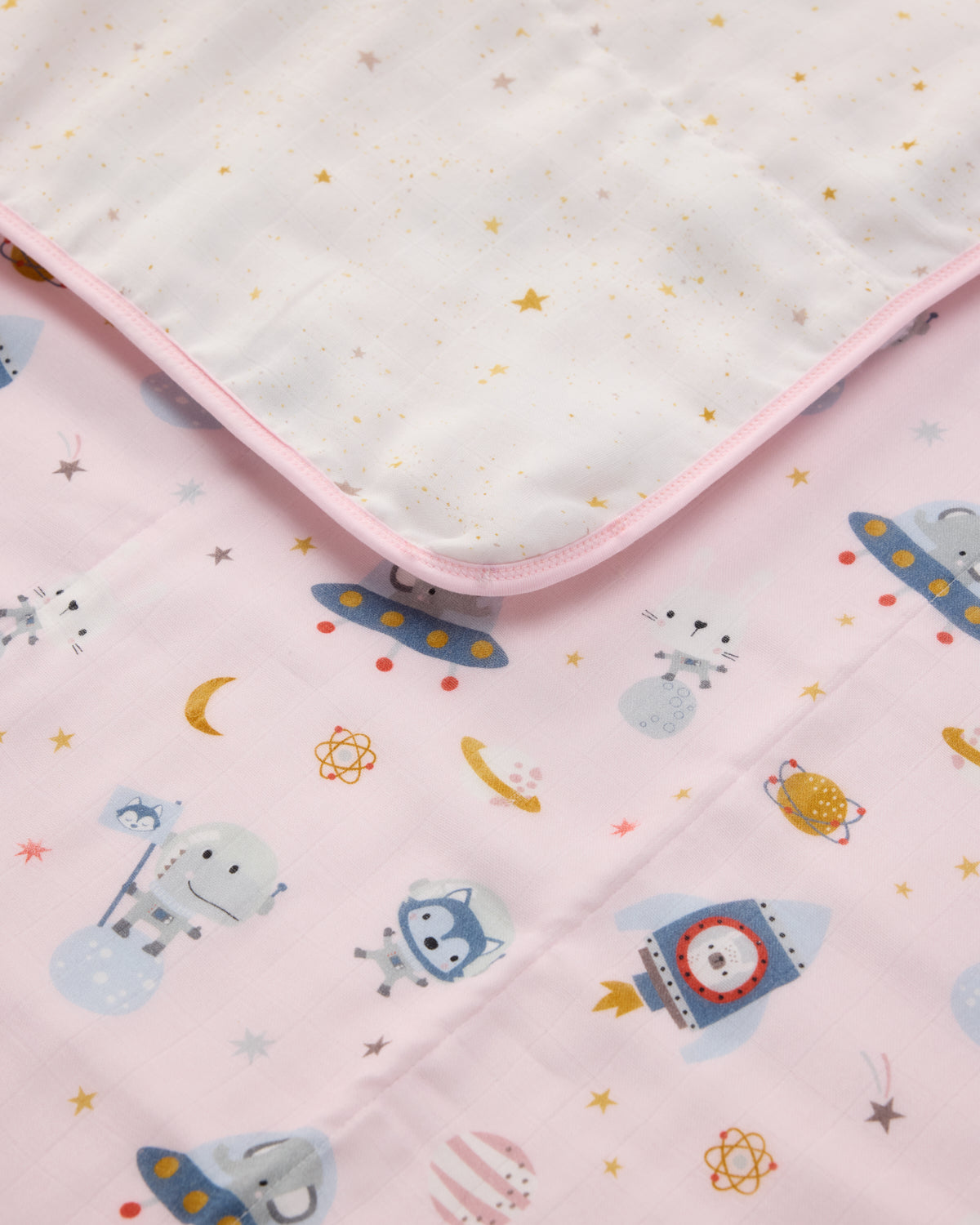 Muslin Quilt - Astro Explorers