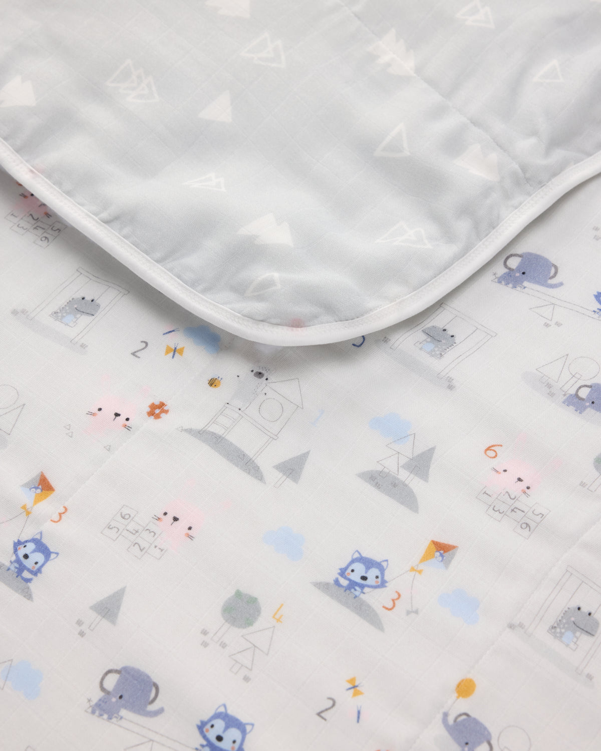 Muslin Quilt - Mini Mathletes