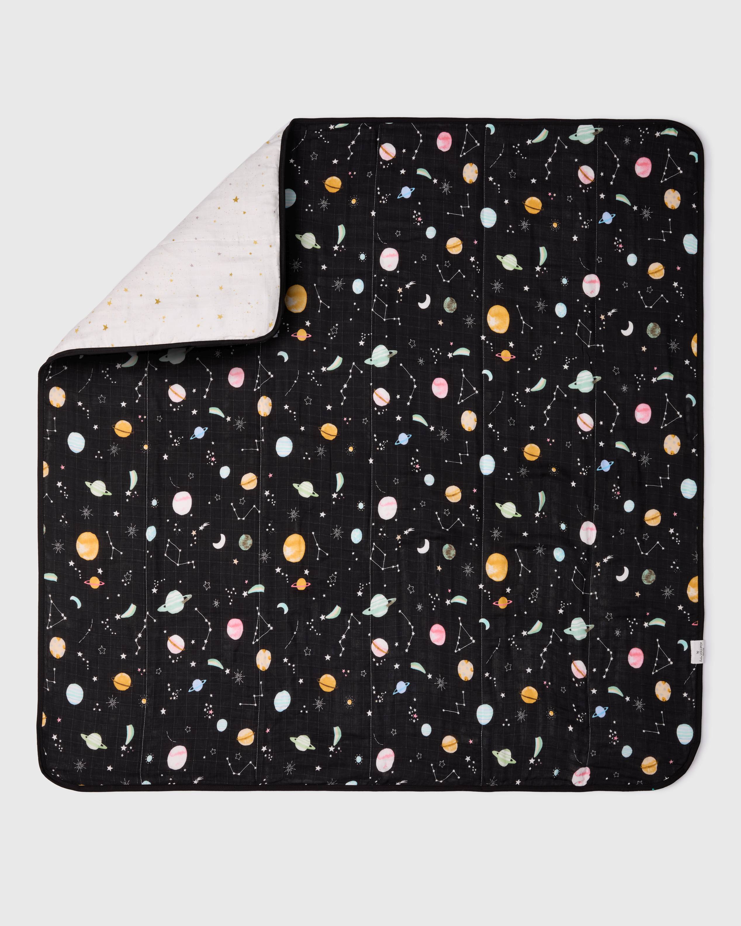 Muslin Quilt - Planets