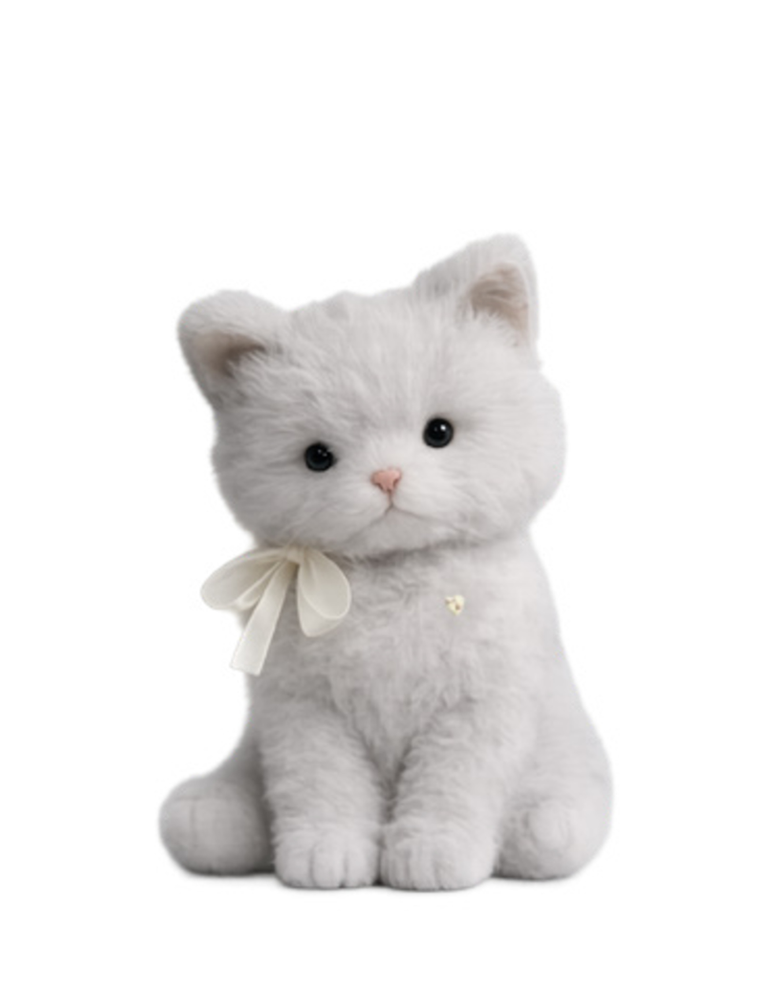 Plush - Moon the Kitty - Soft Grey - Snuggle Bunnies