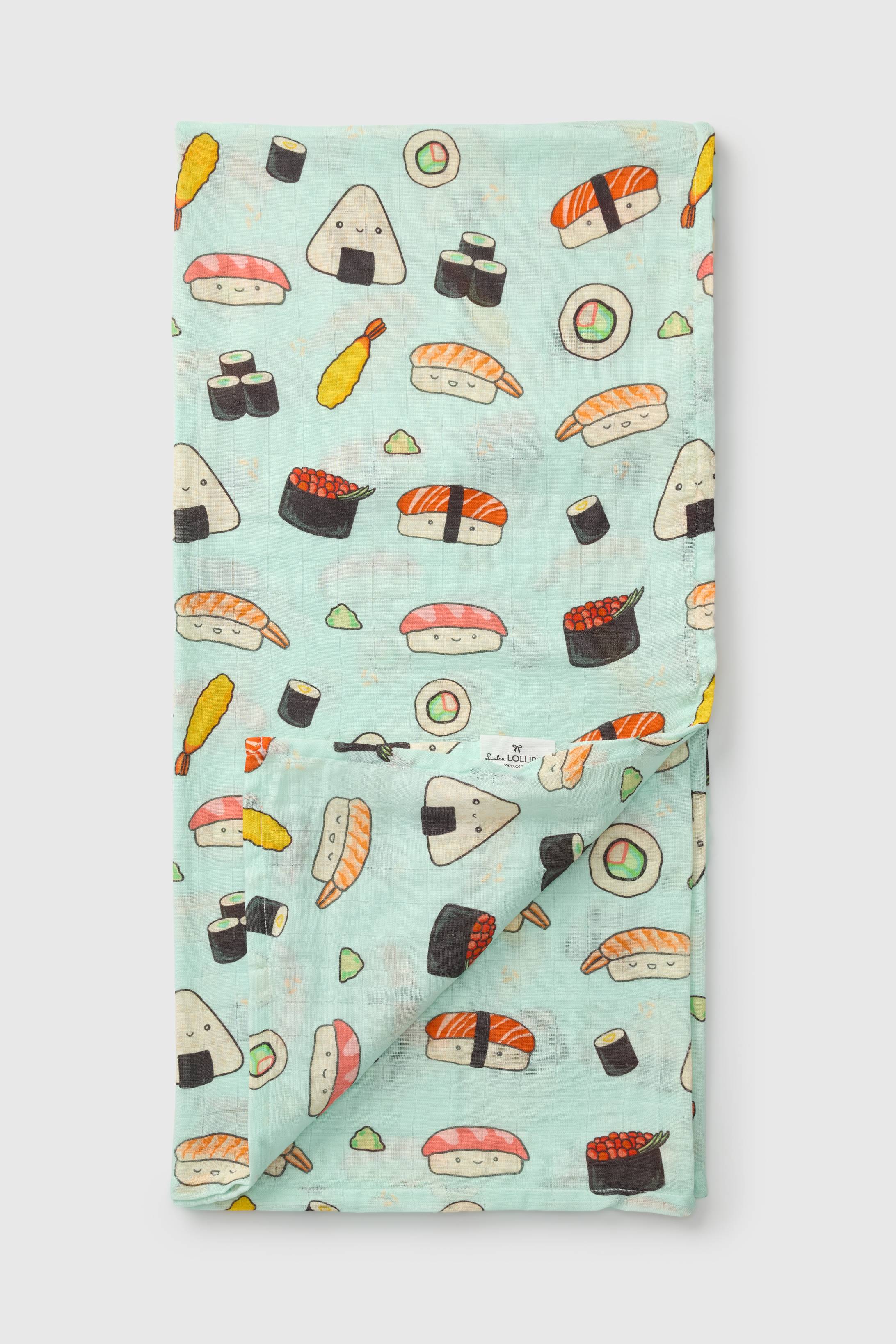 Muslin Swaddle - Sushi