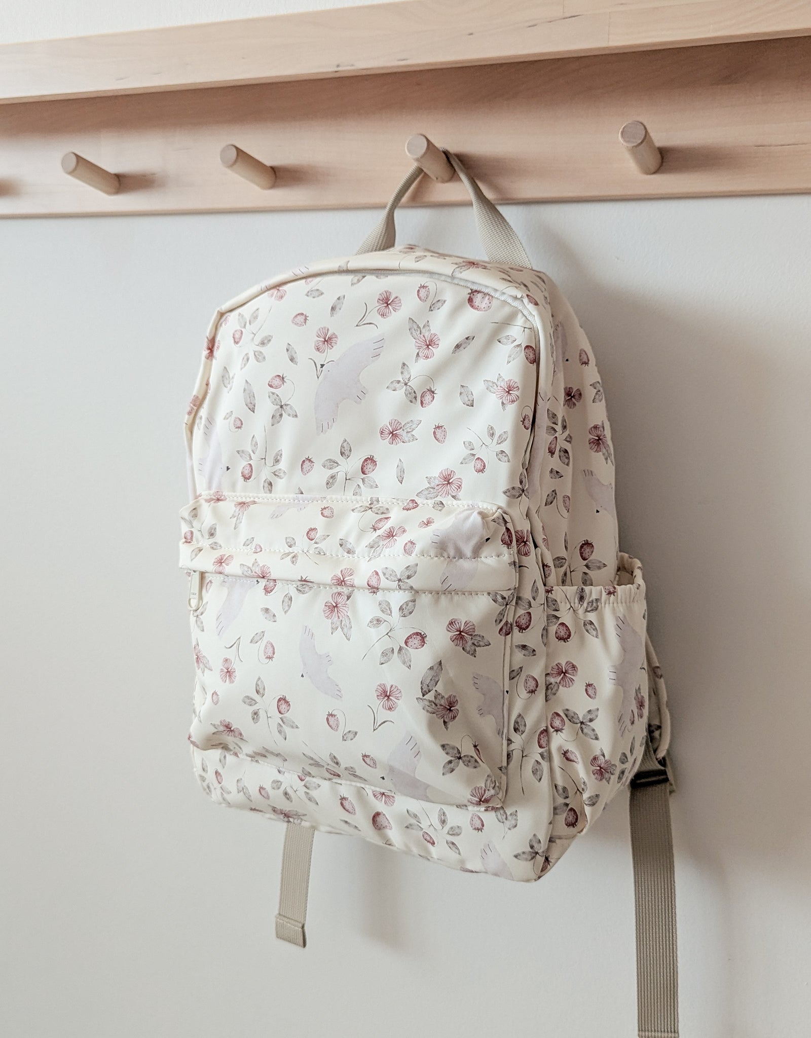 Mini backpack - Flowers and birds - Menoum