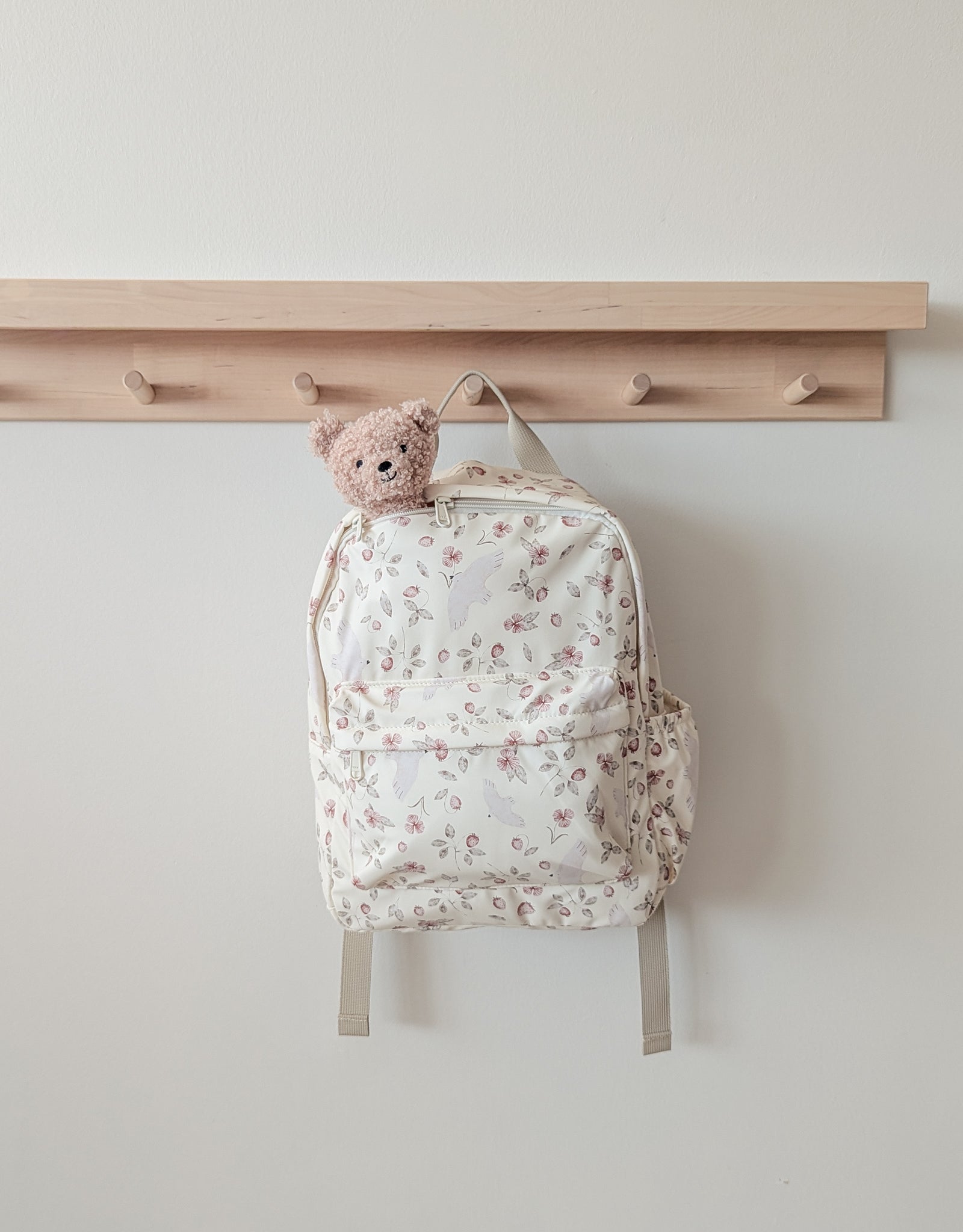 Mini backpack - Flowers and birds - Menoum