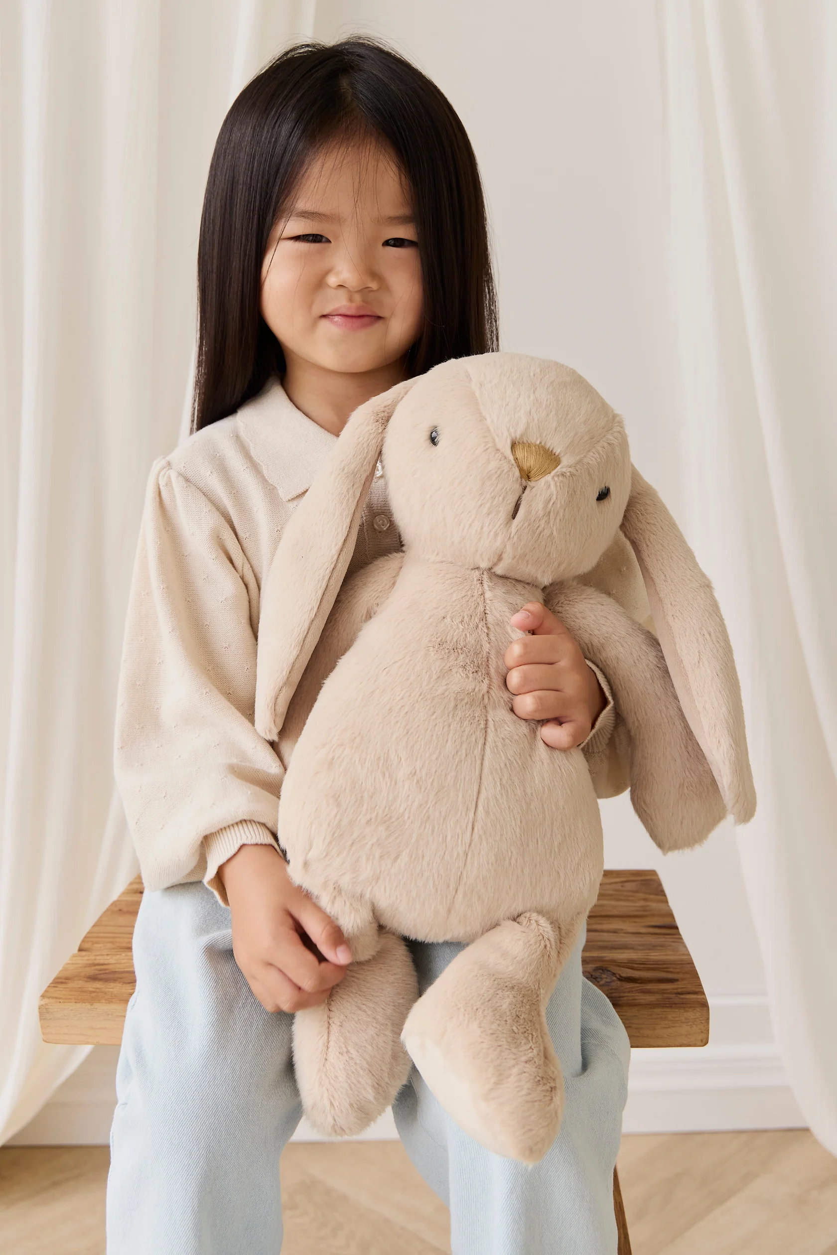Plush - Penelope the Bunny 45cm - Caramel - Snuggle Bunnies