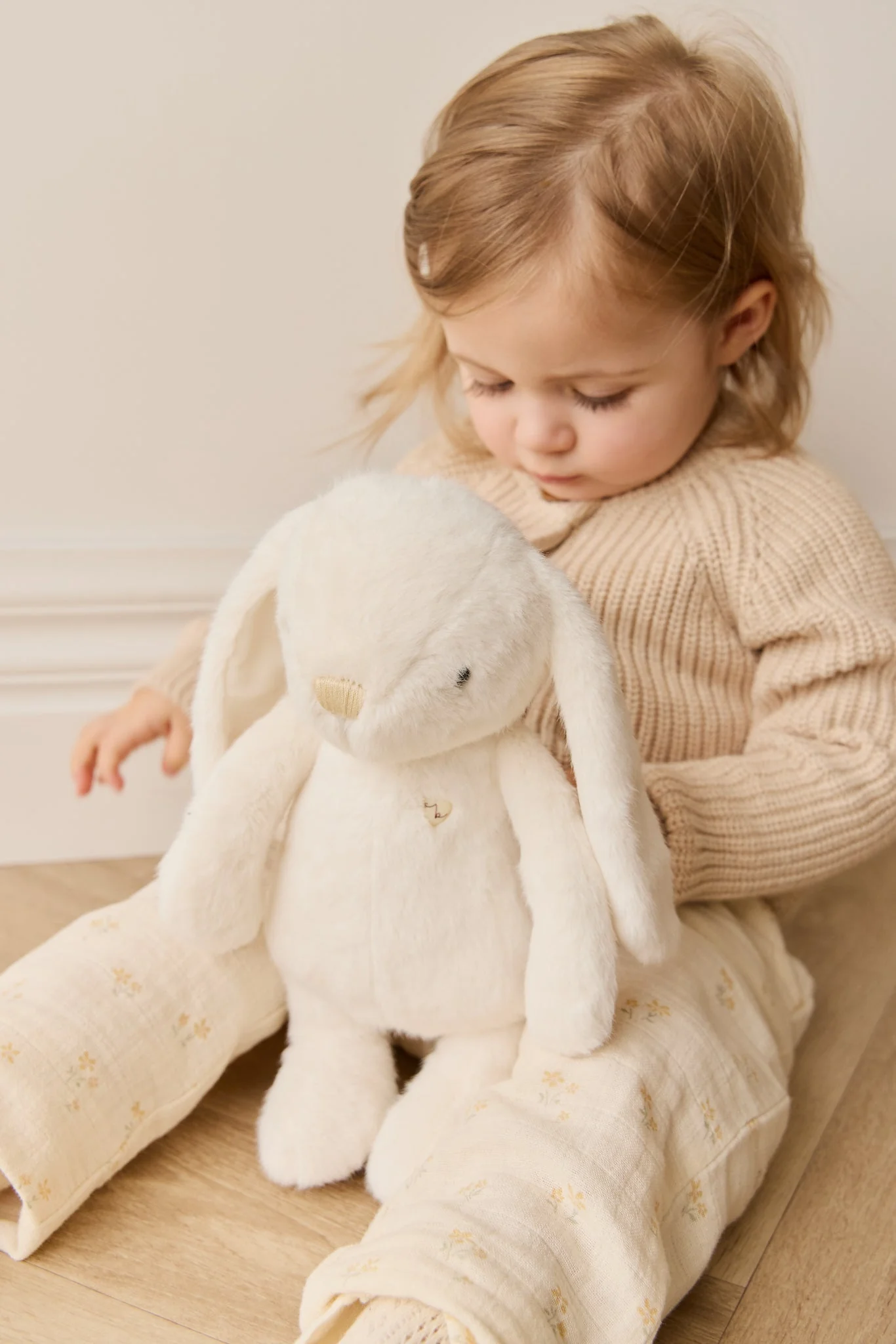 Plush - Penelope the bunny 30cm - Marshmallow - Snuggle Bunnies