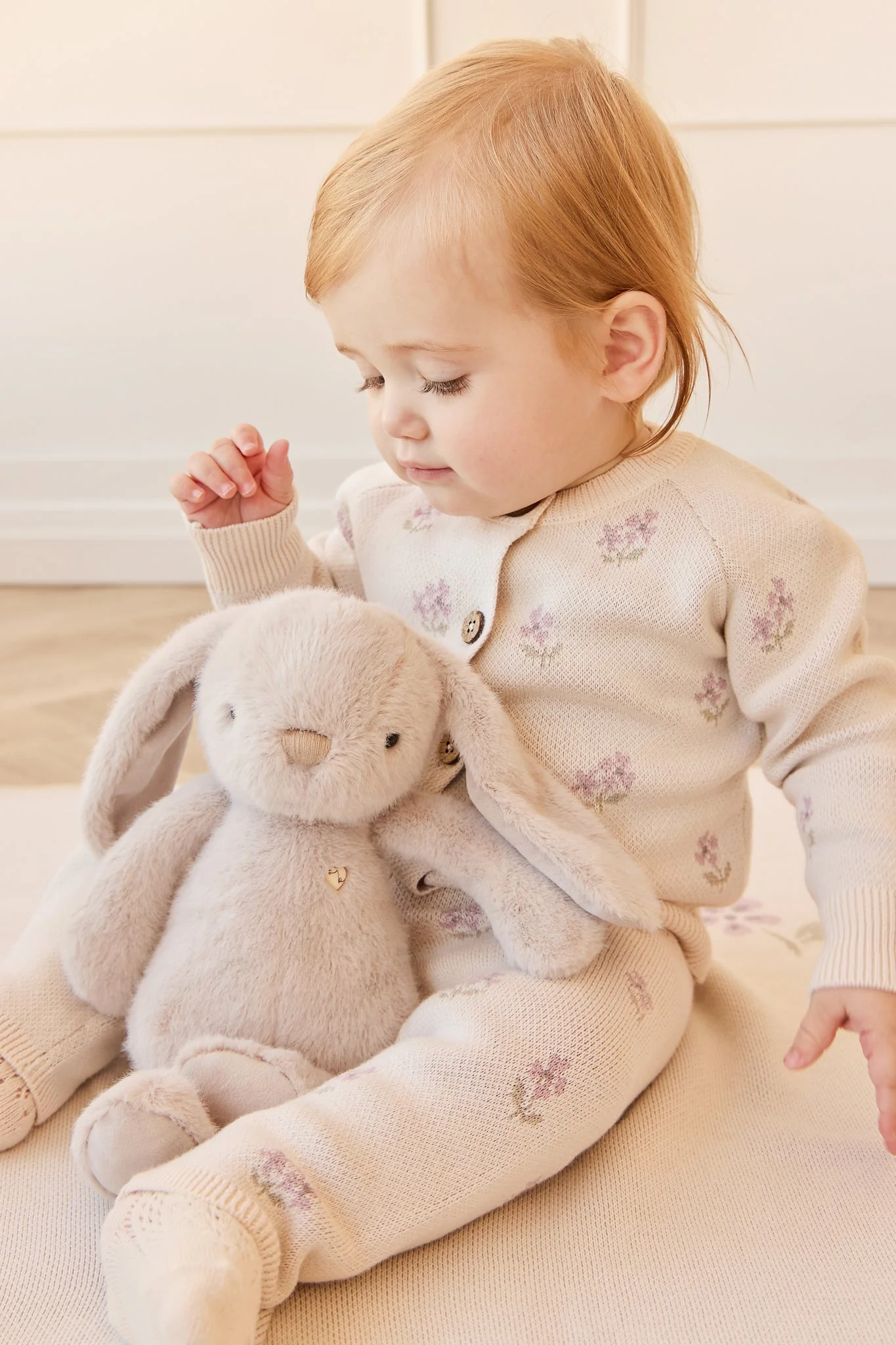 Plush - Penelope the bunny 30cm - Beige - Snuggle Bunnies
