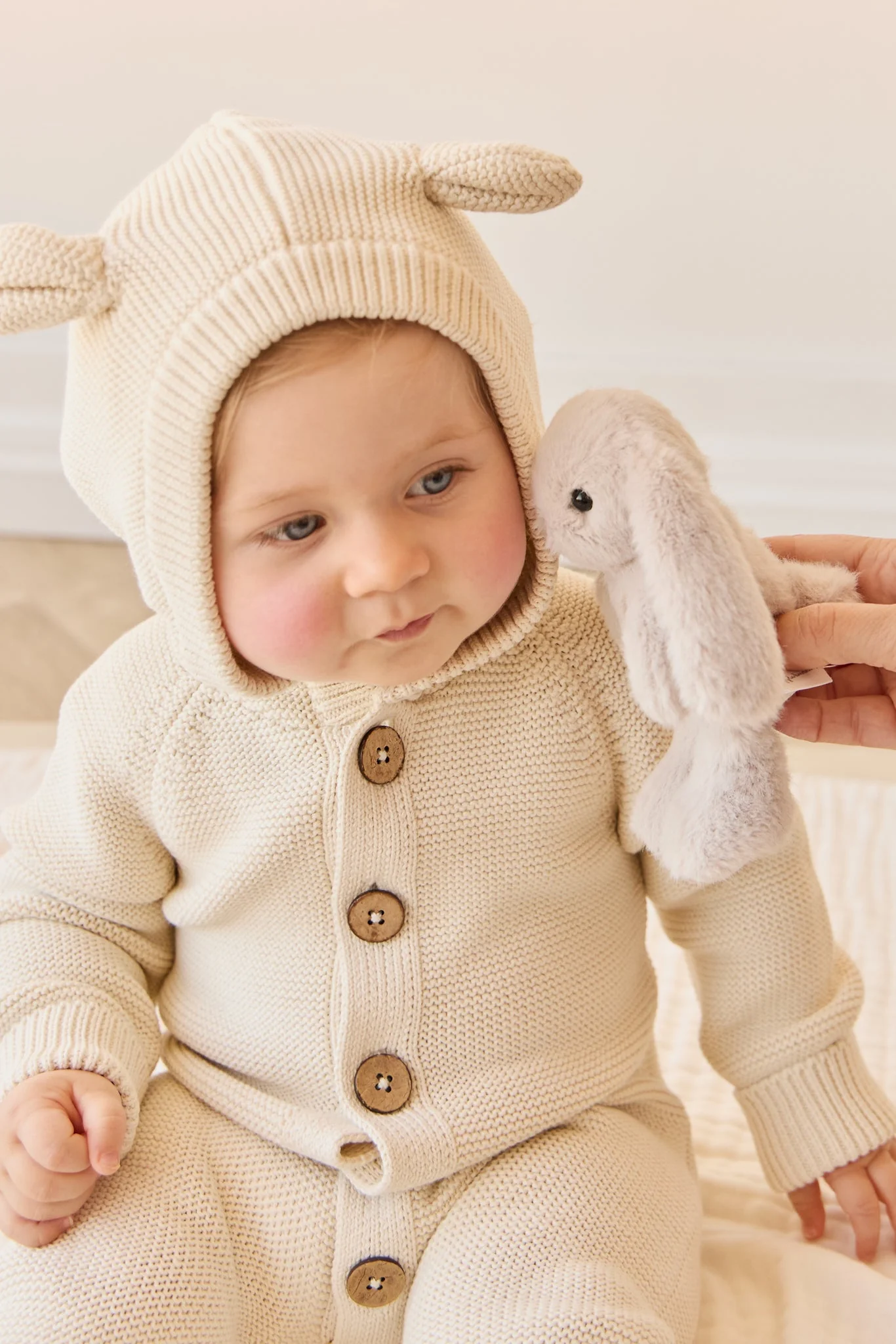 Plush - Penelope the bunny 15cm - Beige - Snuggle Bunnies