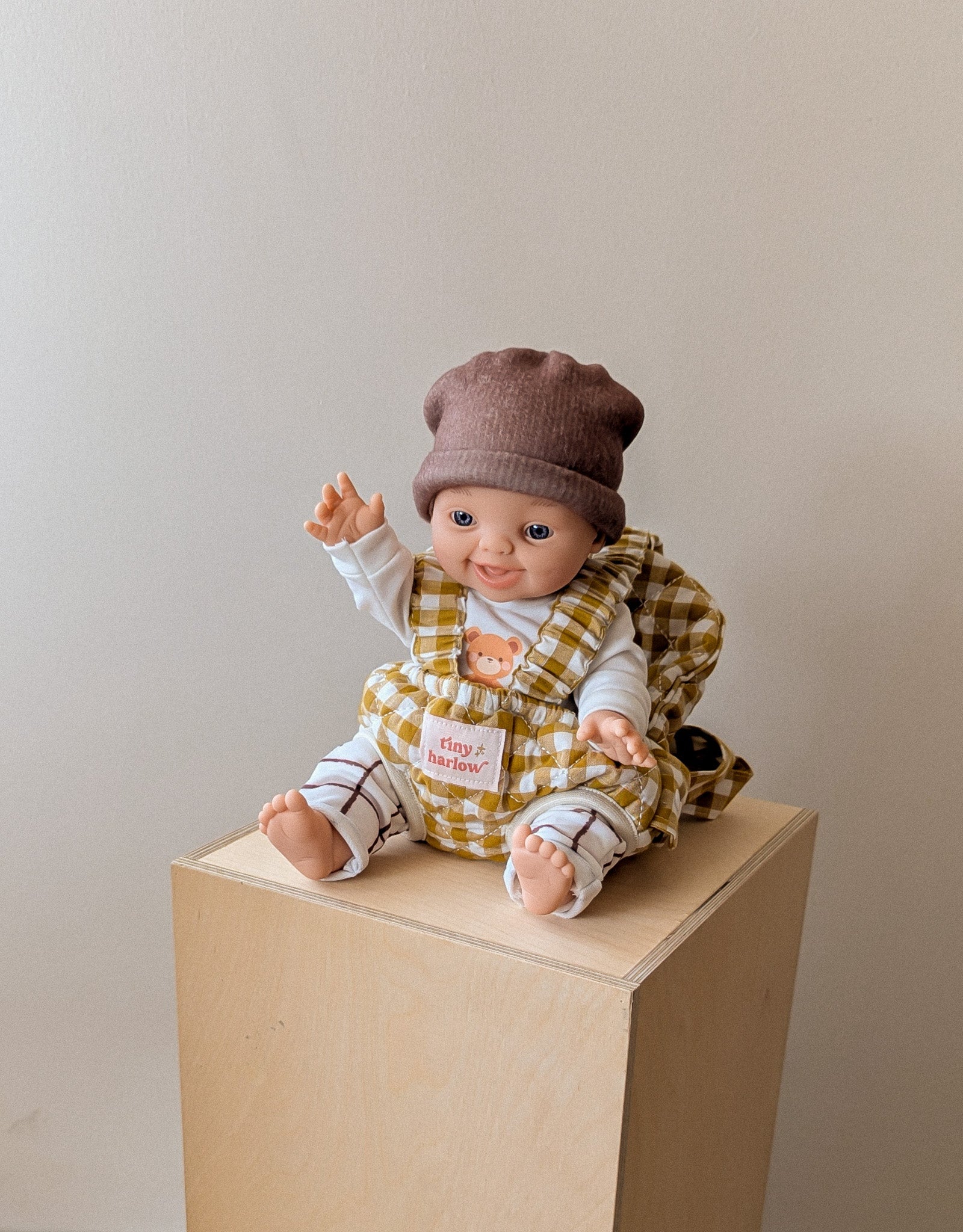 Doll Carrier - Mustard - Tiny Harlow