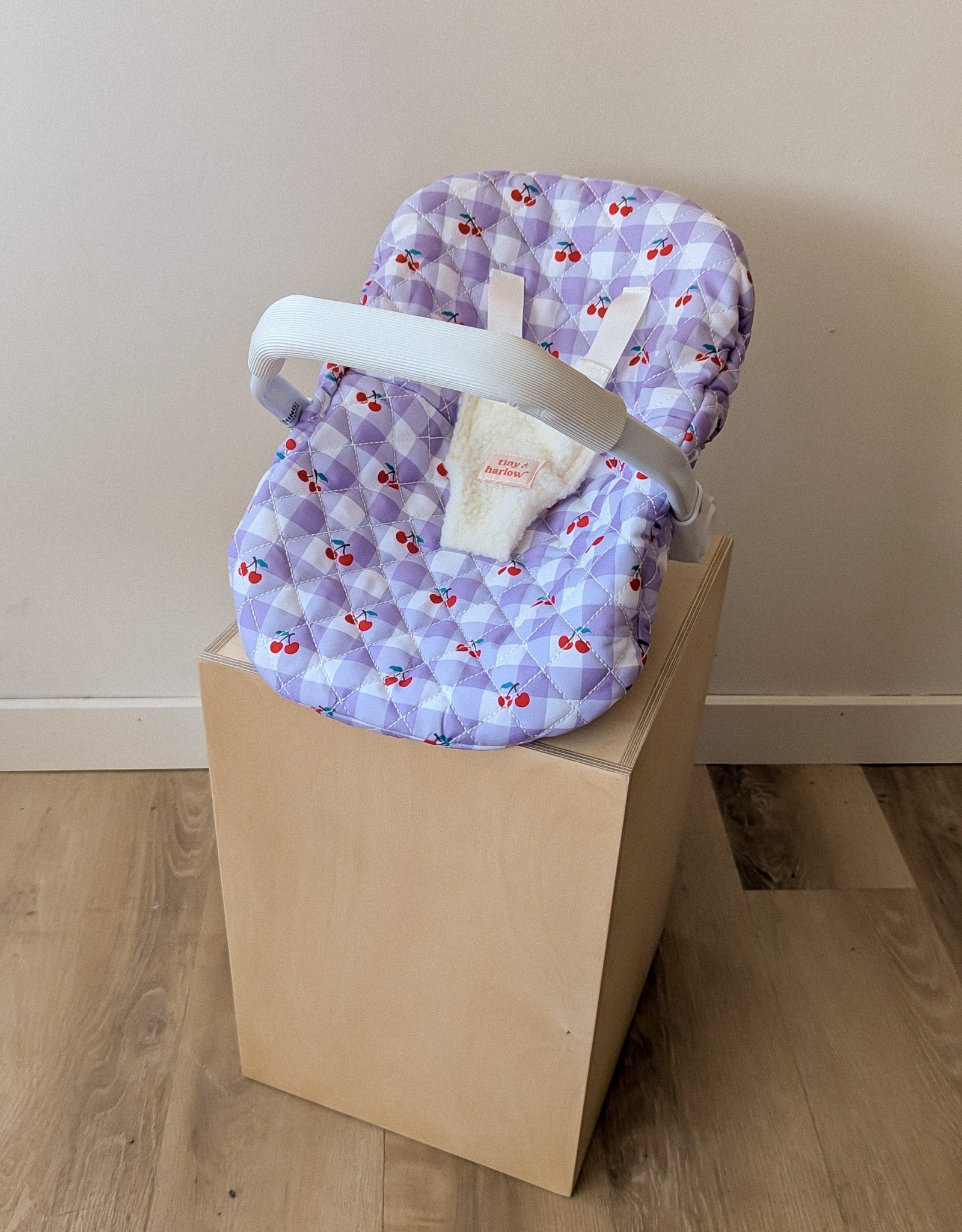 Doll Car Seat - cherry - Tiny Harlow
